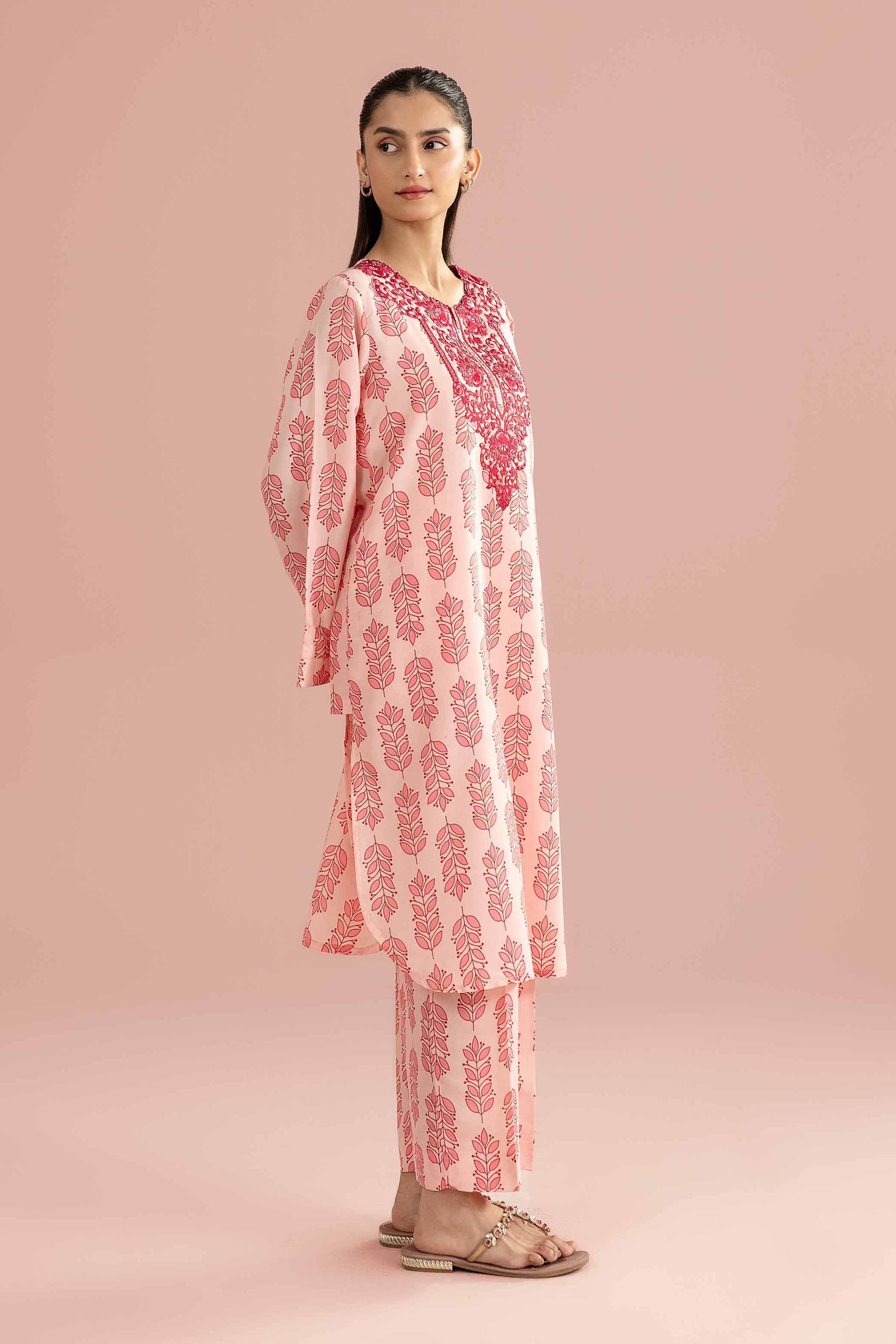 2 Piece - Printed Embroidered Suit - PE26-351 for Women - Pret Collection | Nishat | Shop Online