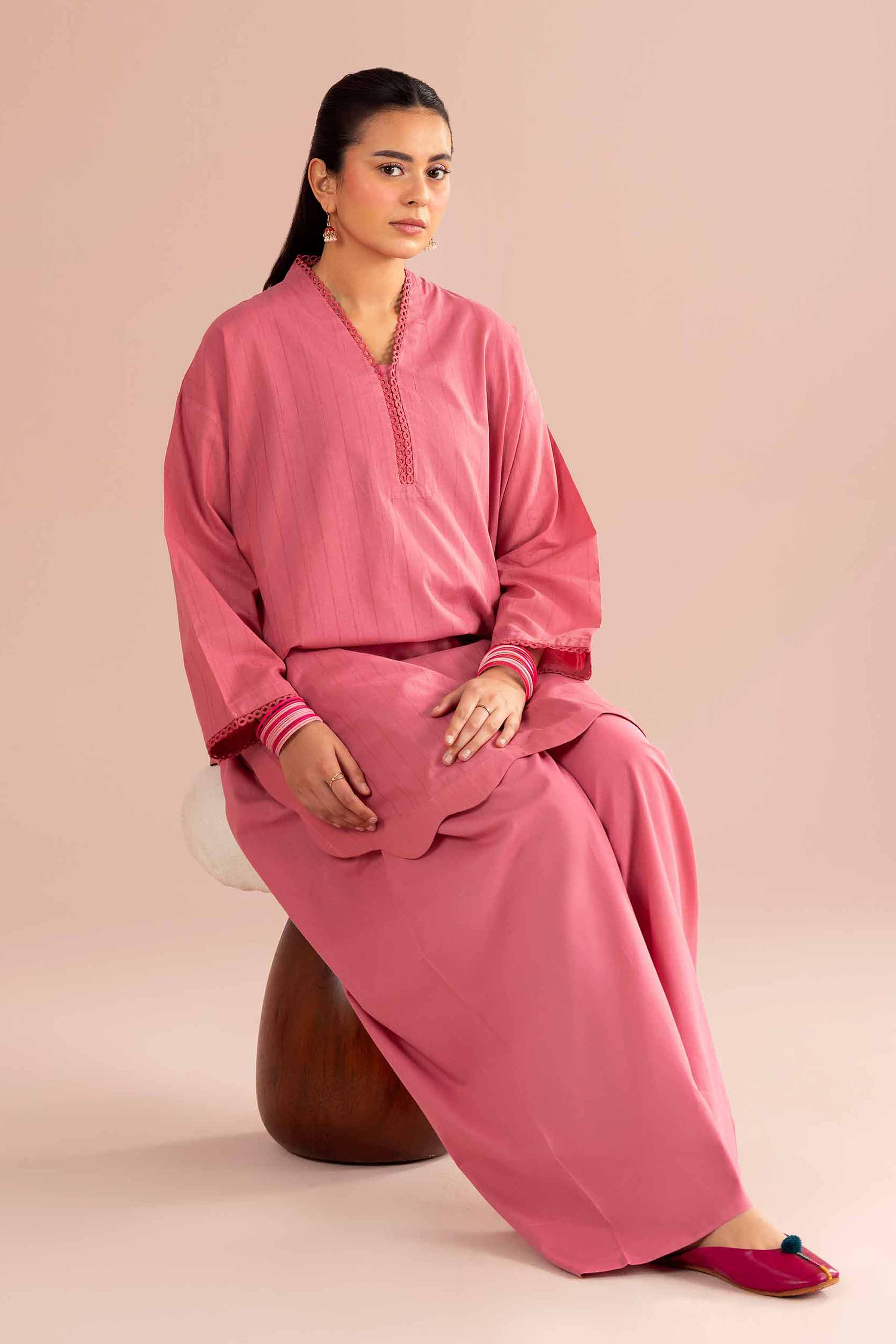 2 Piece - Basic Suit - PE26-36 for Women - Pret Collection | Nishat | Shop Online