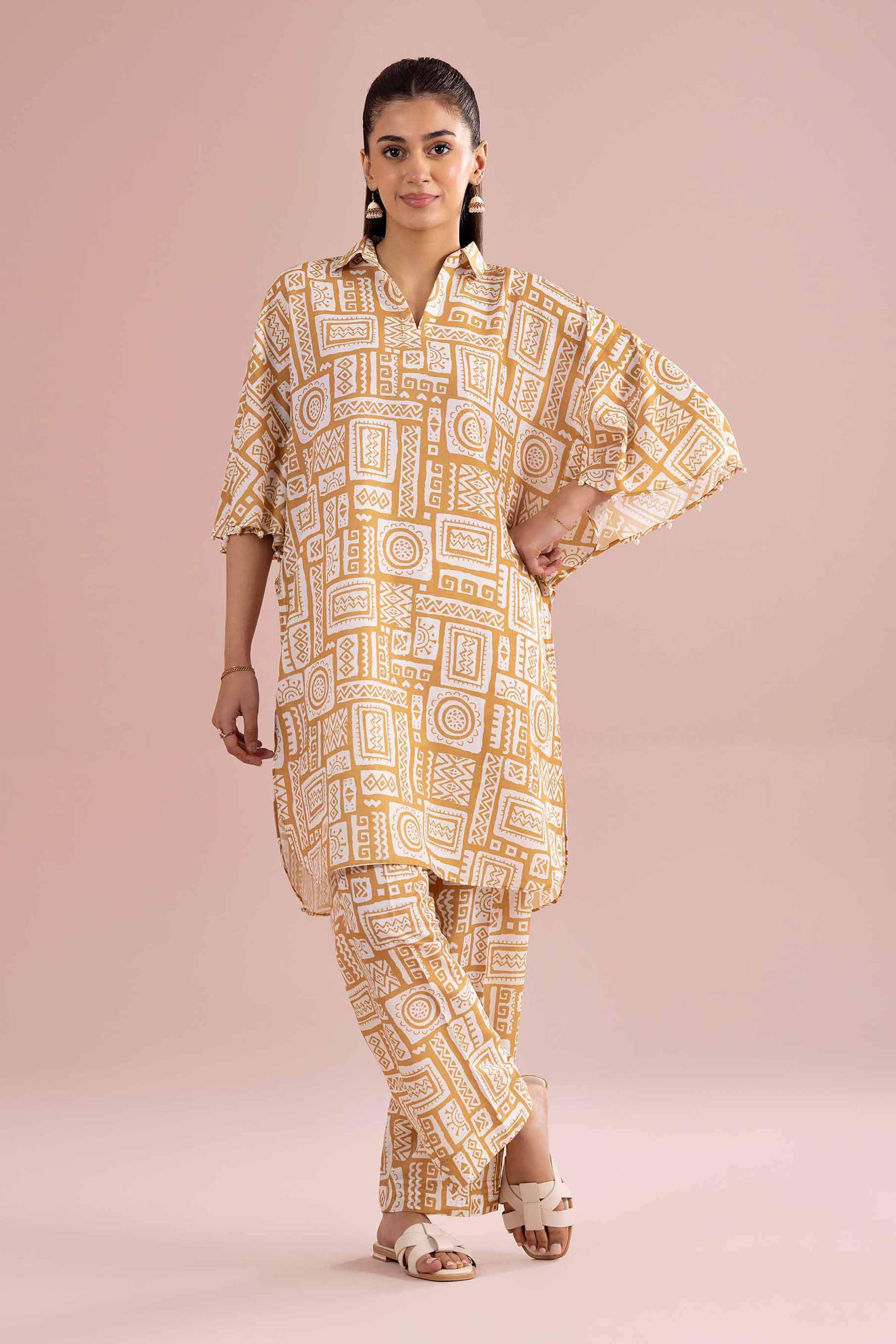 2 Piece - printed Suit - PE26-362 for Women - Pret Collection | Nishat | Shop Online