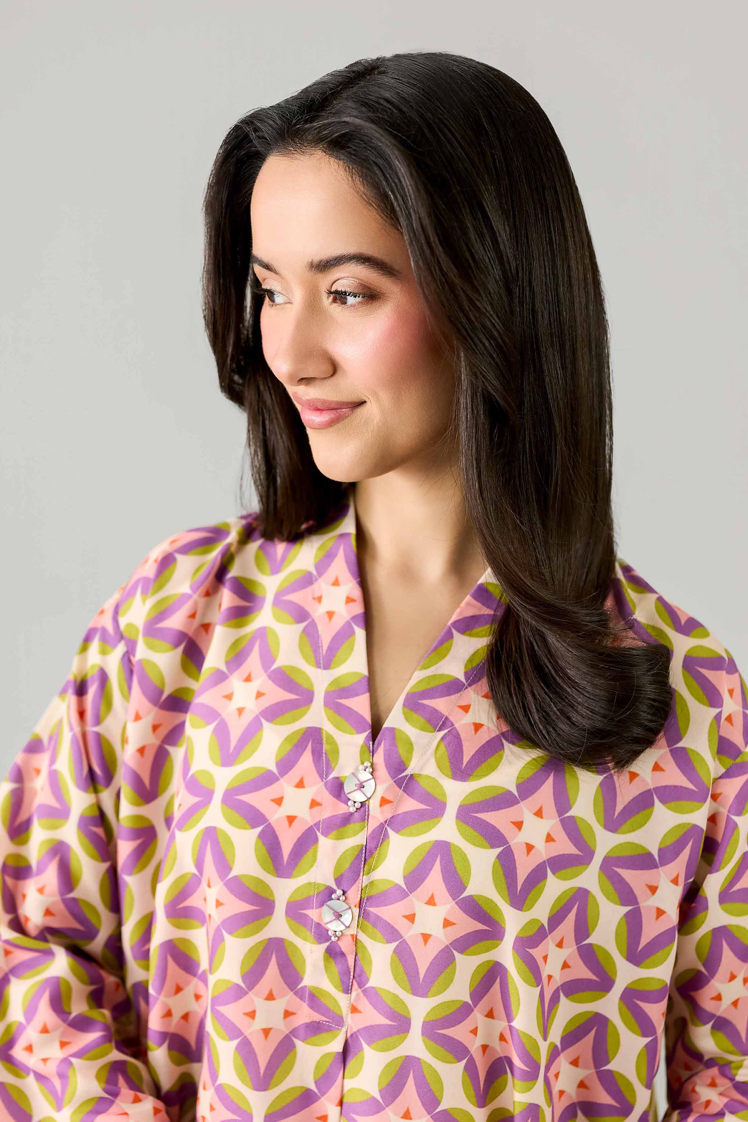 2 Piece - Printed Suit - PE26-366