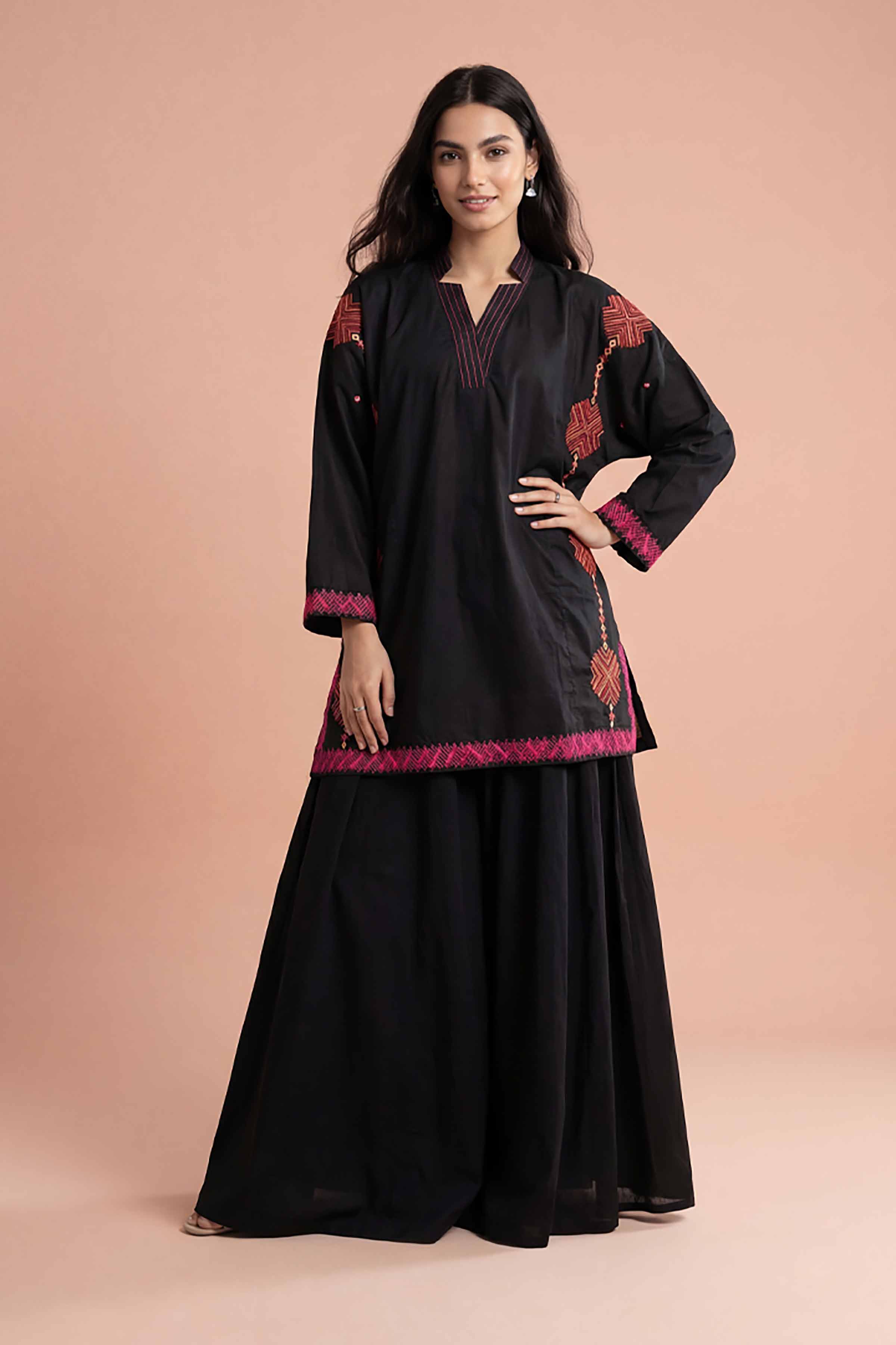 Embroidered Kurta - PE26-371