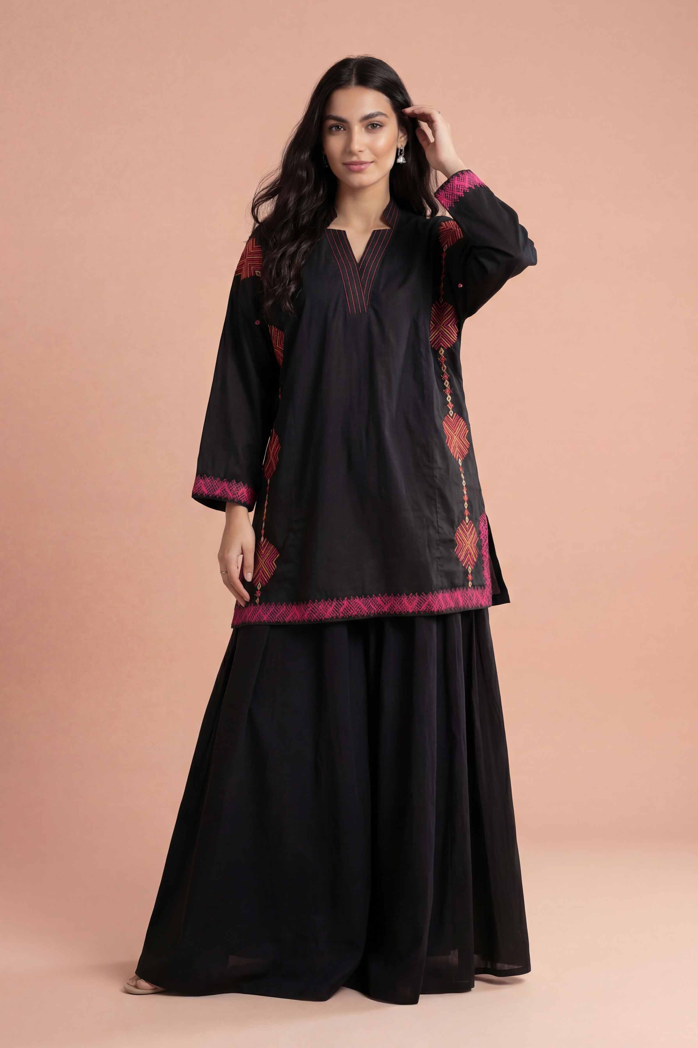Embroidered Kurta - PE26-371