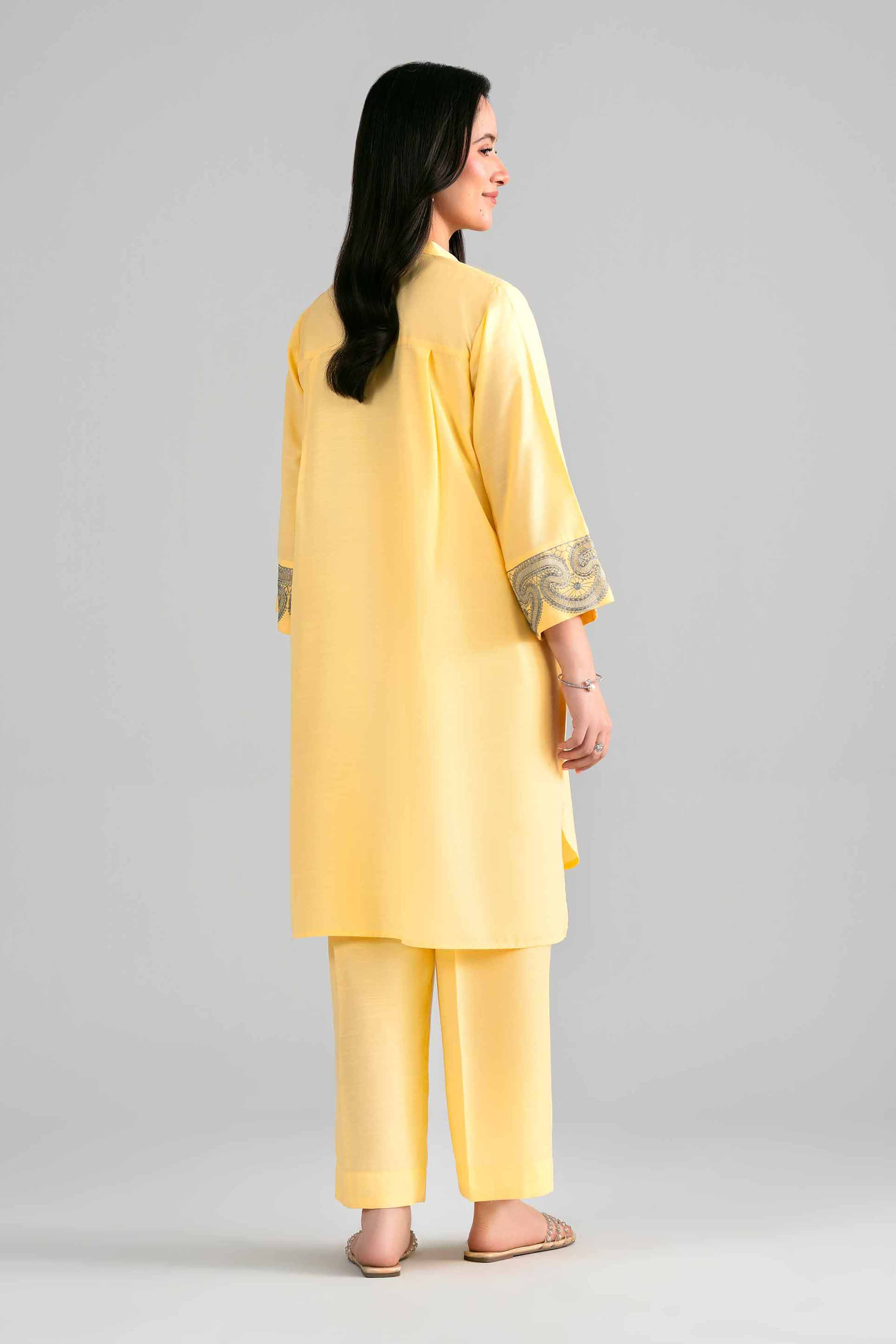 2 Piece - Embroidered Suit - PE26-396