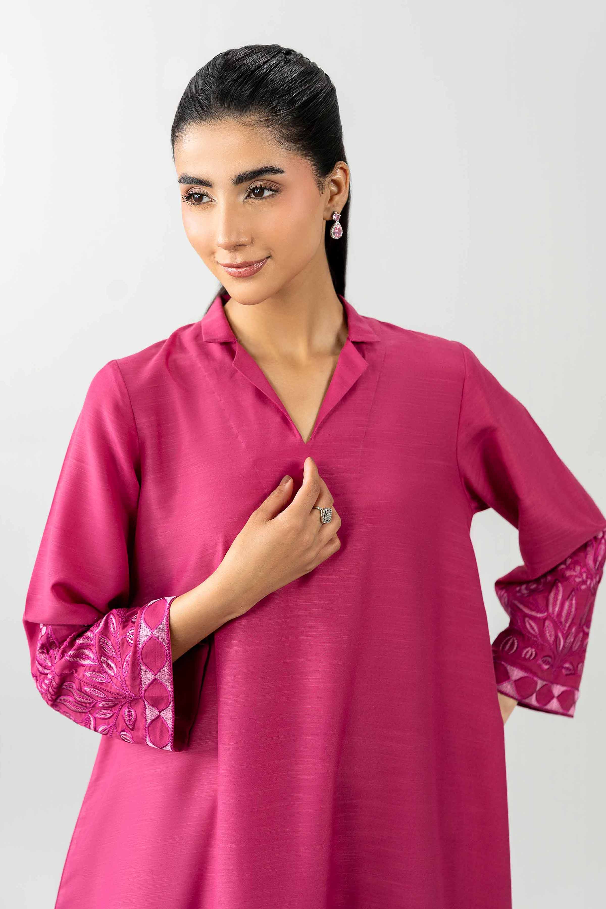 2 Piece - Embroidered Suit - PE26-405