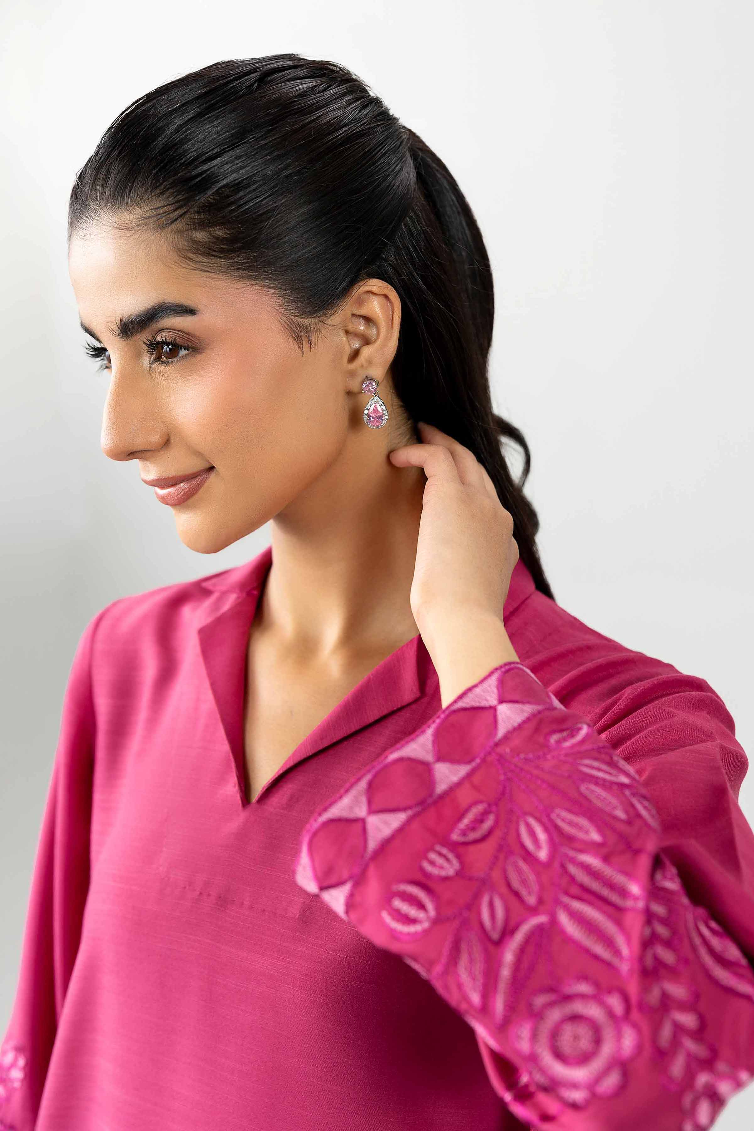 2 Piece - Embroidered Suit - PE26-405