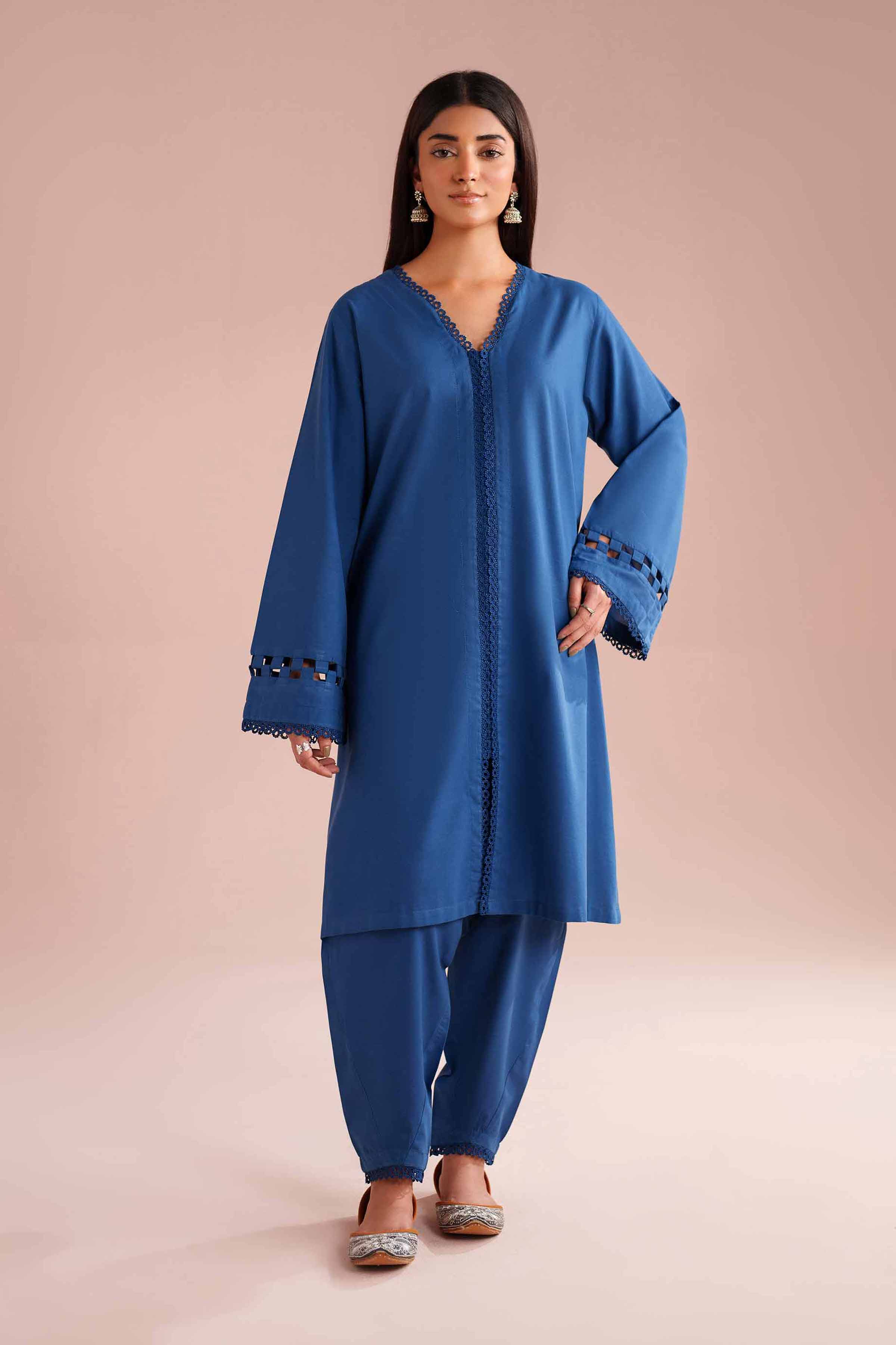 2 Piece - Basic Suit - PE26-41 for Women - Pret Collection | Nishat | Shop Online