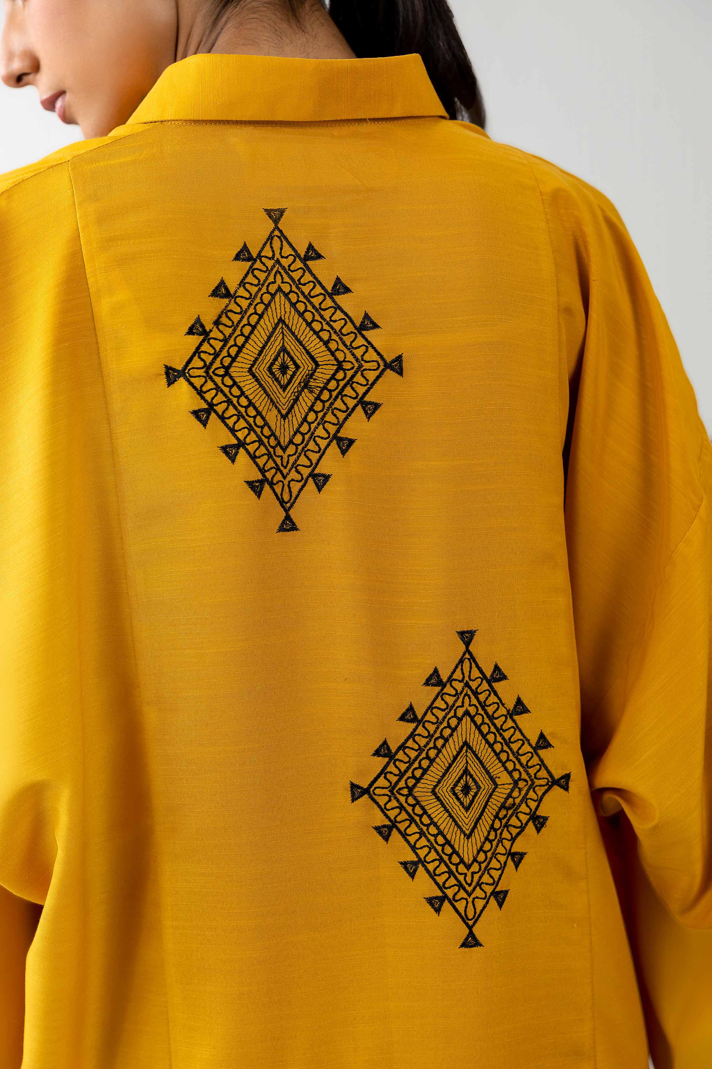 2 Piece - Embroidered Suit - PE26-411