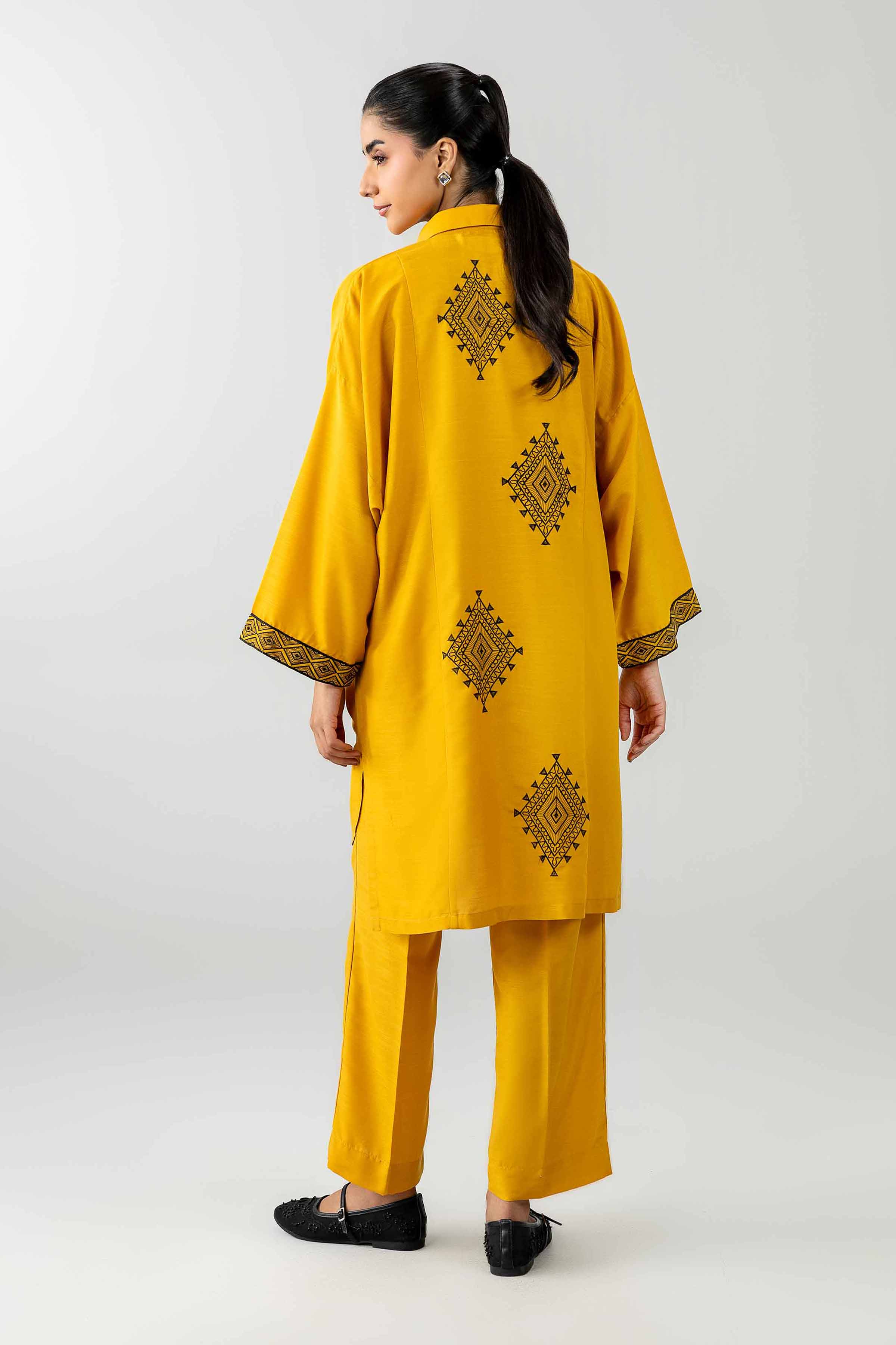 2 Piece - Embroidered Suit - PE26-411
