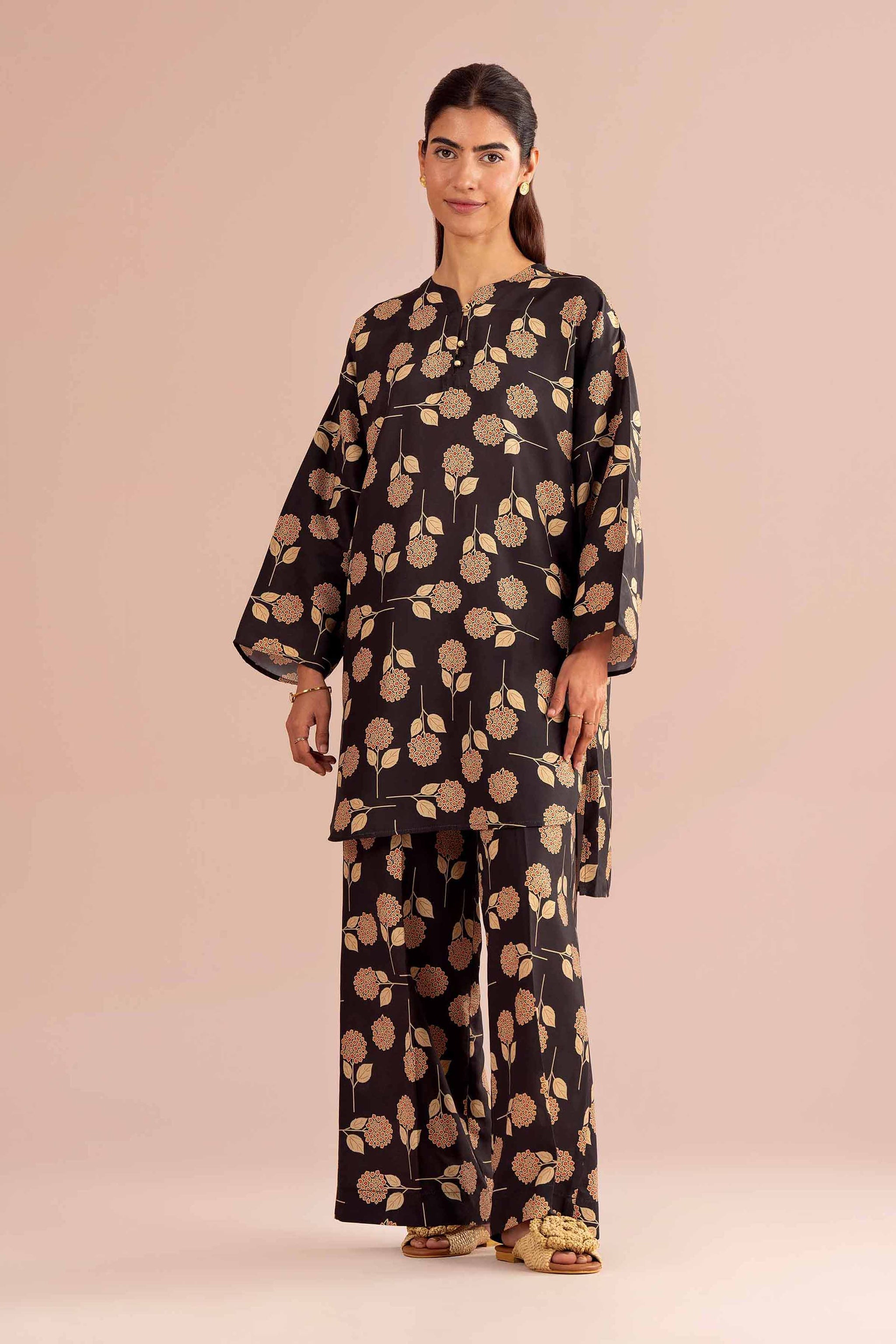2 Piece - Printed Suit - PE26-413