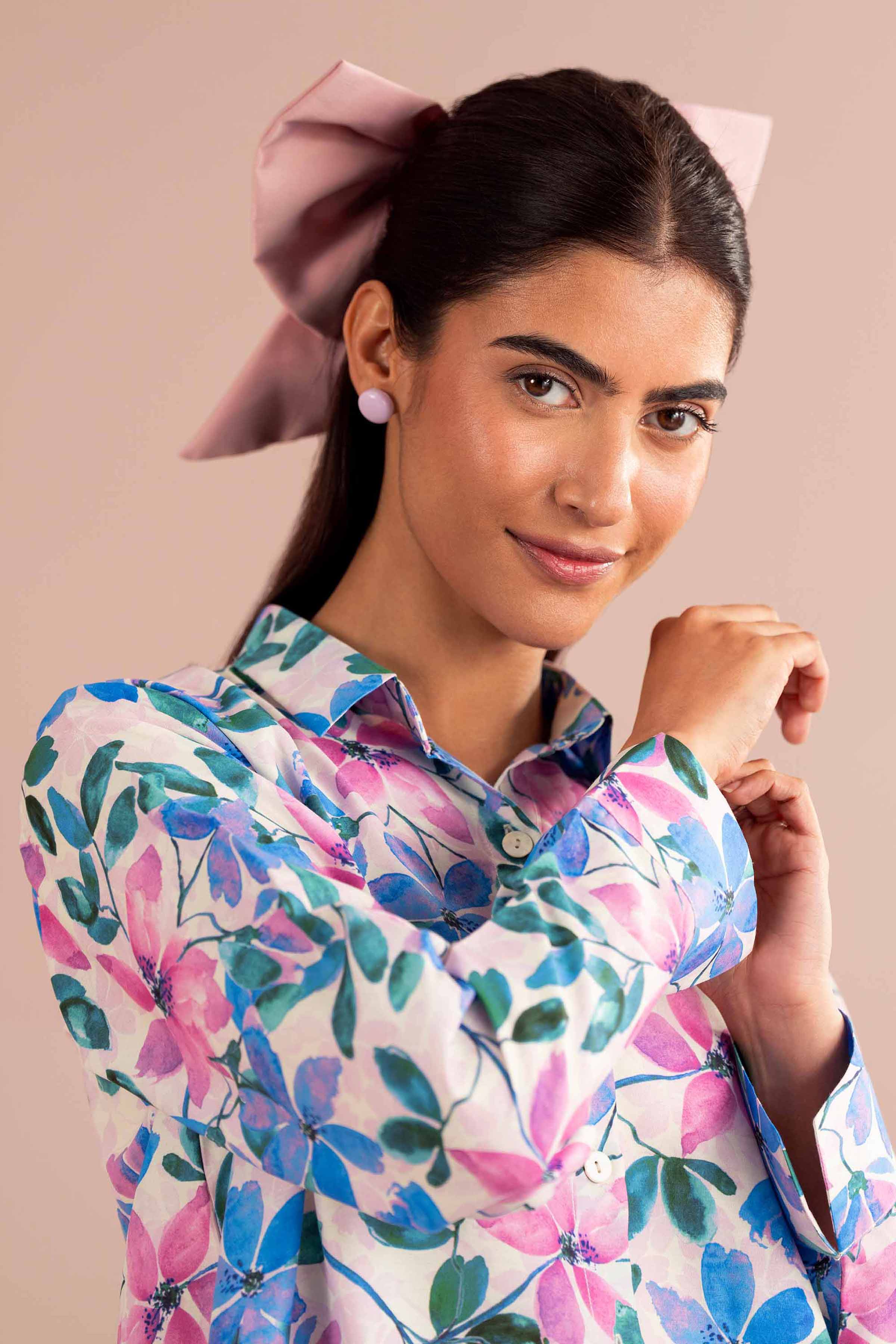 2 Piece - Printed Suit - PE26-418 for Women - Pret Collection | Nishat | Shop Online