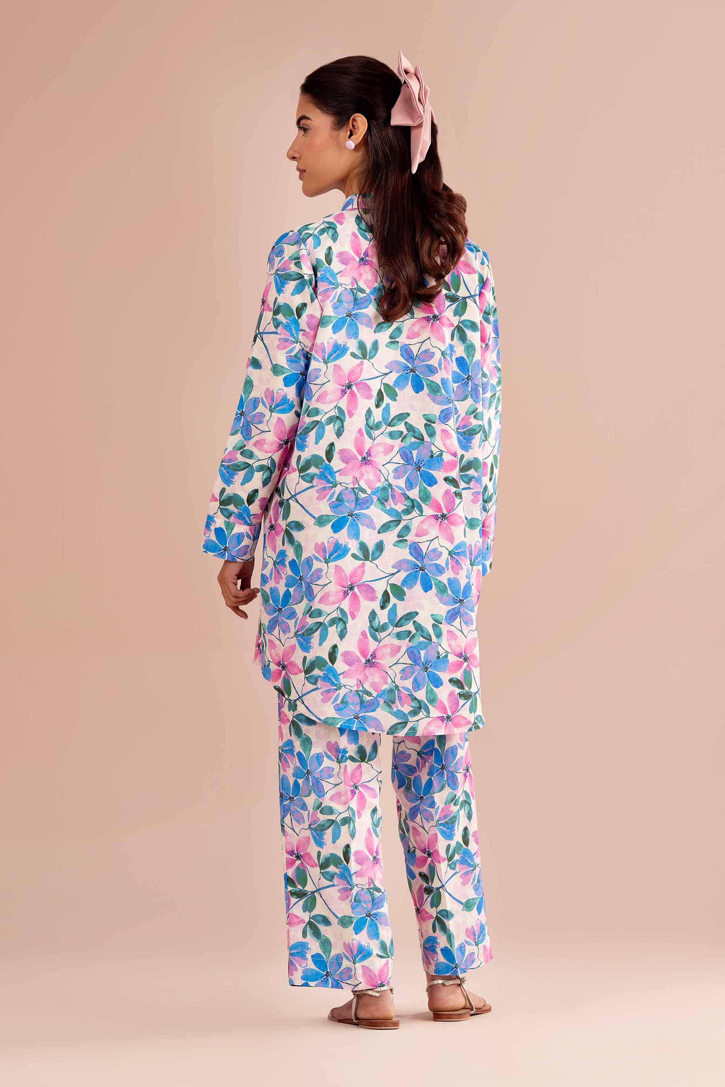 2 Piece - Printed Suit - PE26-418 for Women - Pret Collection | Nishat | Shop Online