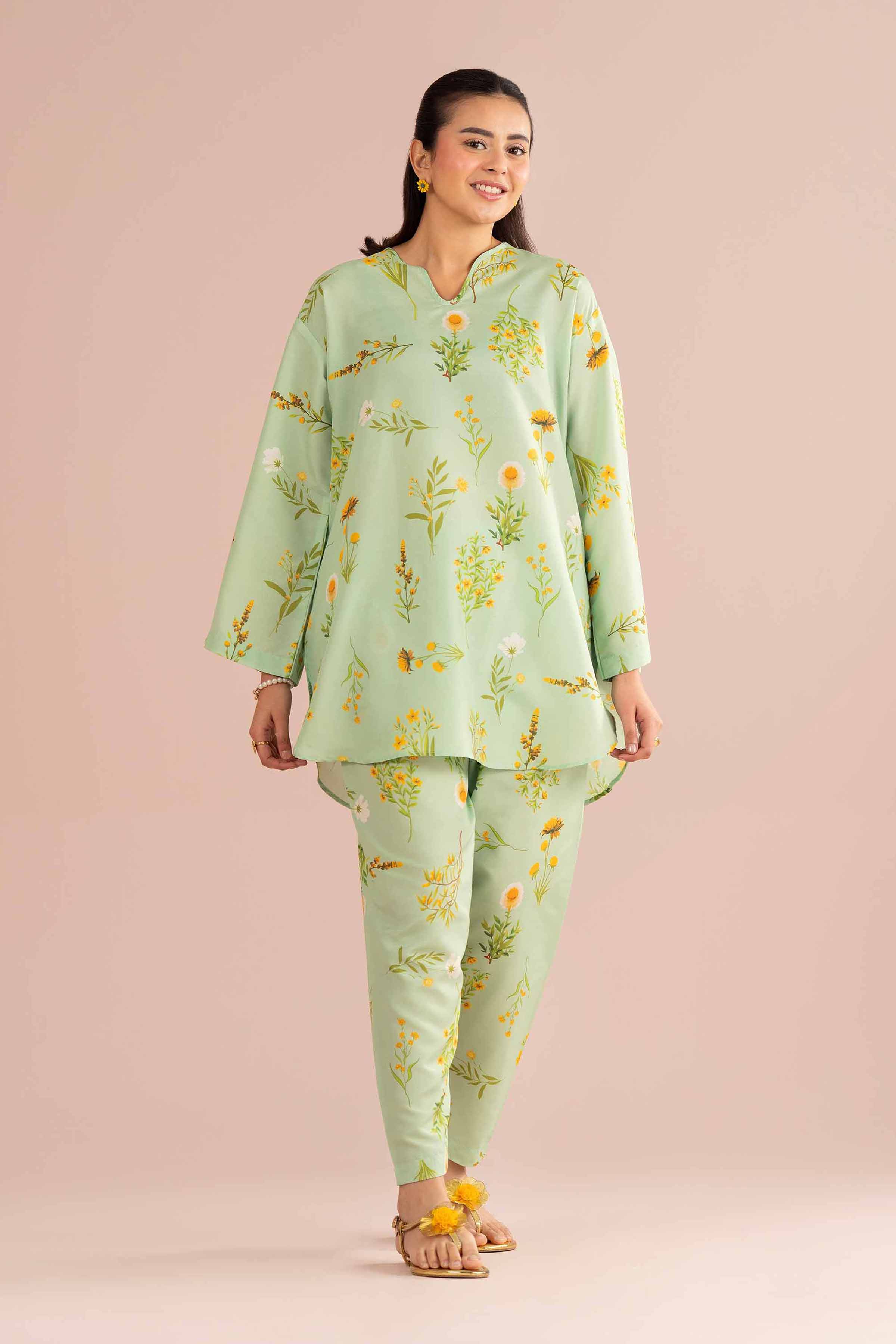 2 Piece - Printed Suit - PE26-422 for Women - Pret Collection | Nishat | Shop Online