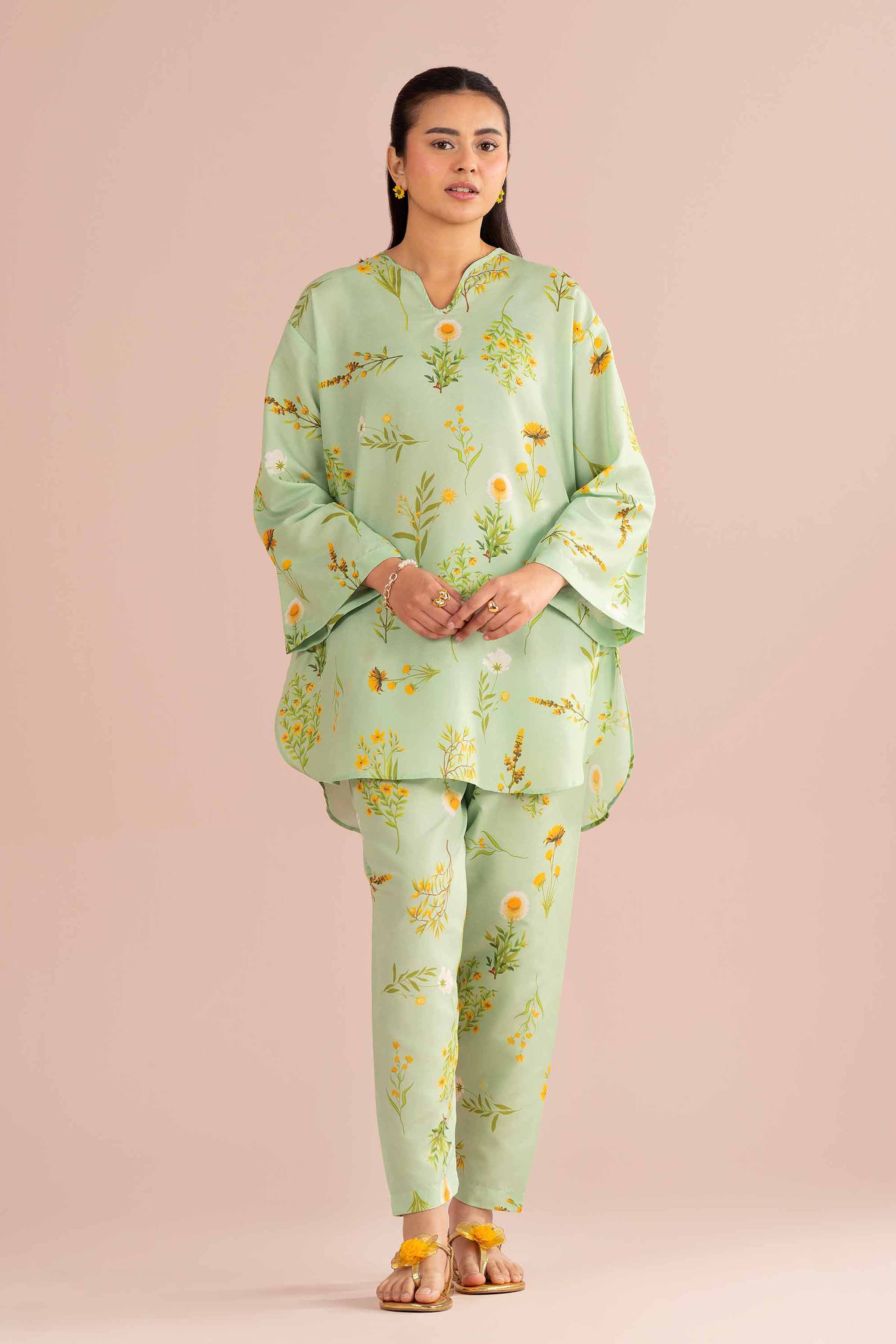 2 Piece - Printed Suit - PE26-422 for Women - Pret Collection | Nishat | Shop Online