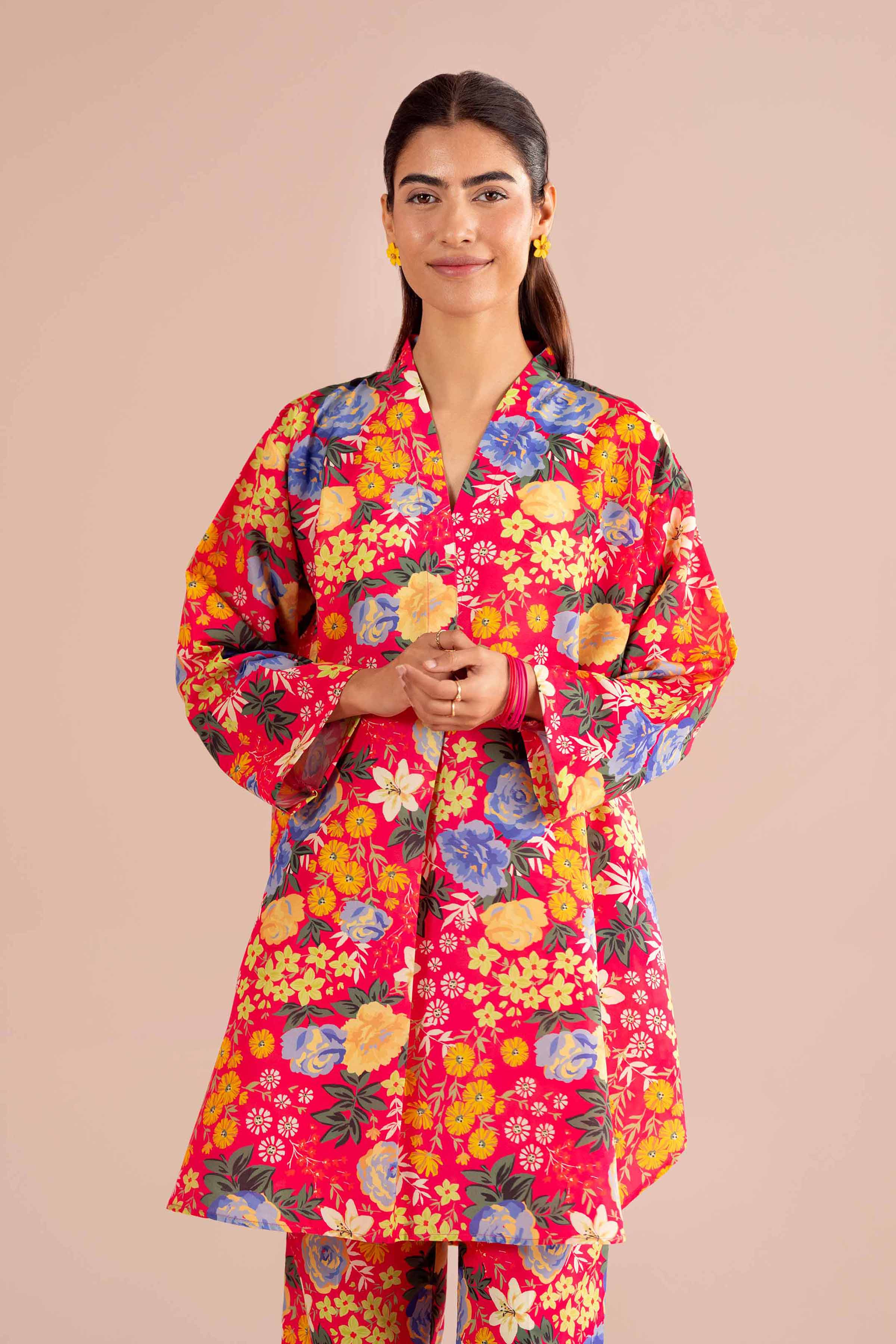 2 Piece - Printed Suit - PE26-426 for Women - Pret Collection | Nishat | Shop Online