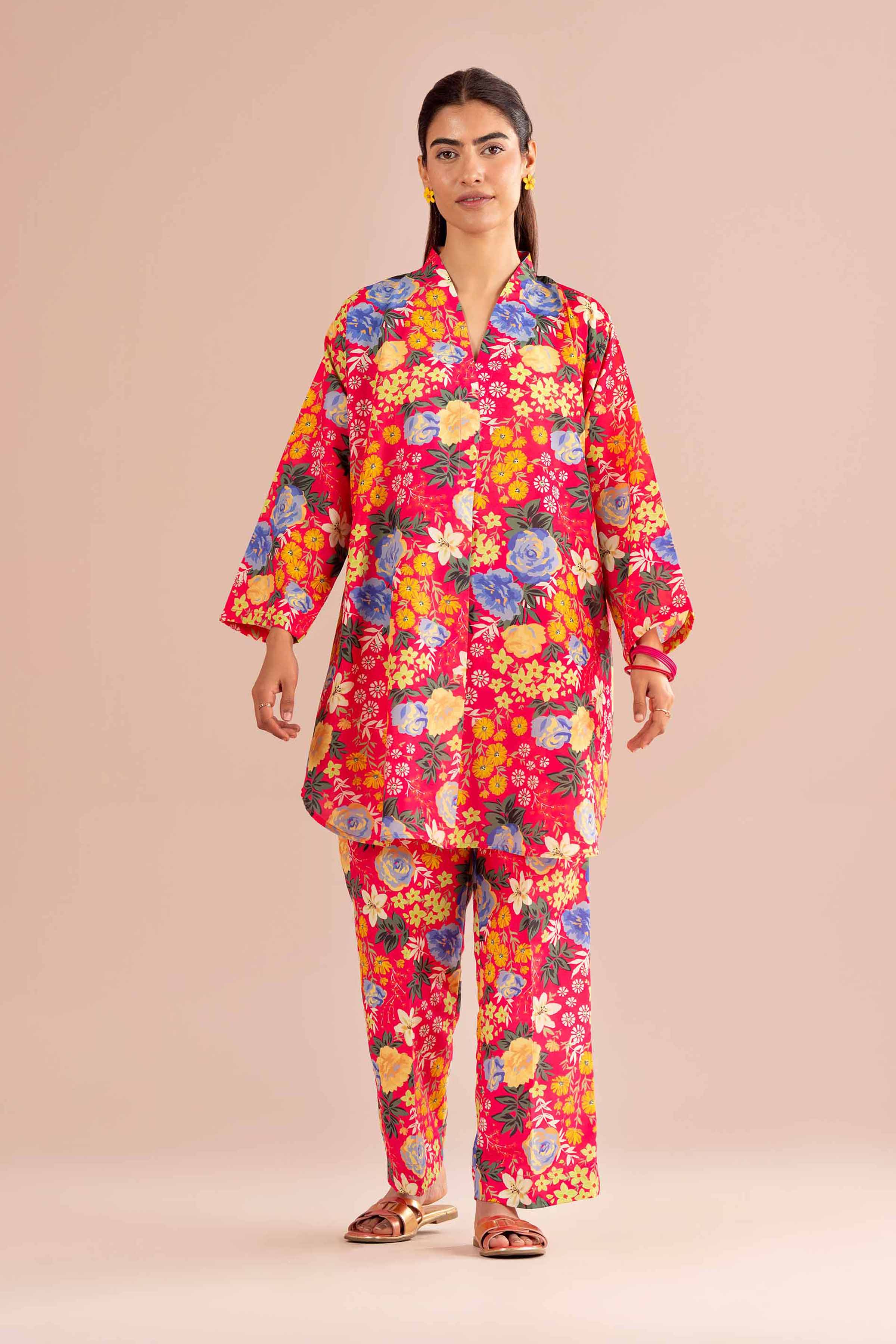2 Piece - Printed Suit - PE26-426 for Women - Pret Collection | Nishat | Shop Online
