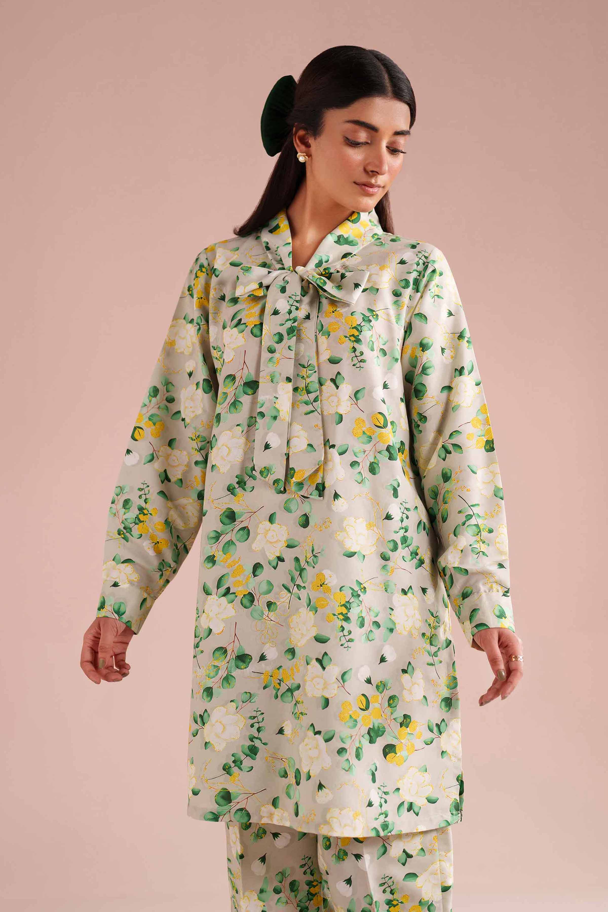 2 Piece - Printed Suit - PE26-428 for Women - Pret Collection | Nishat | Shop Online