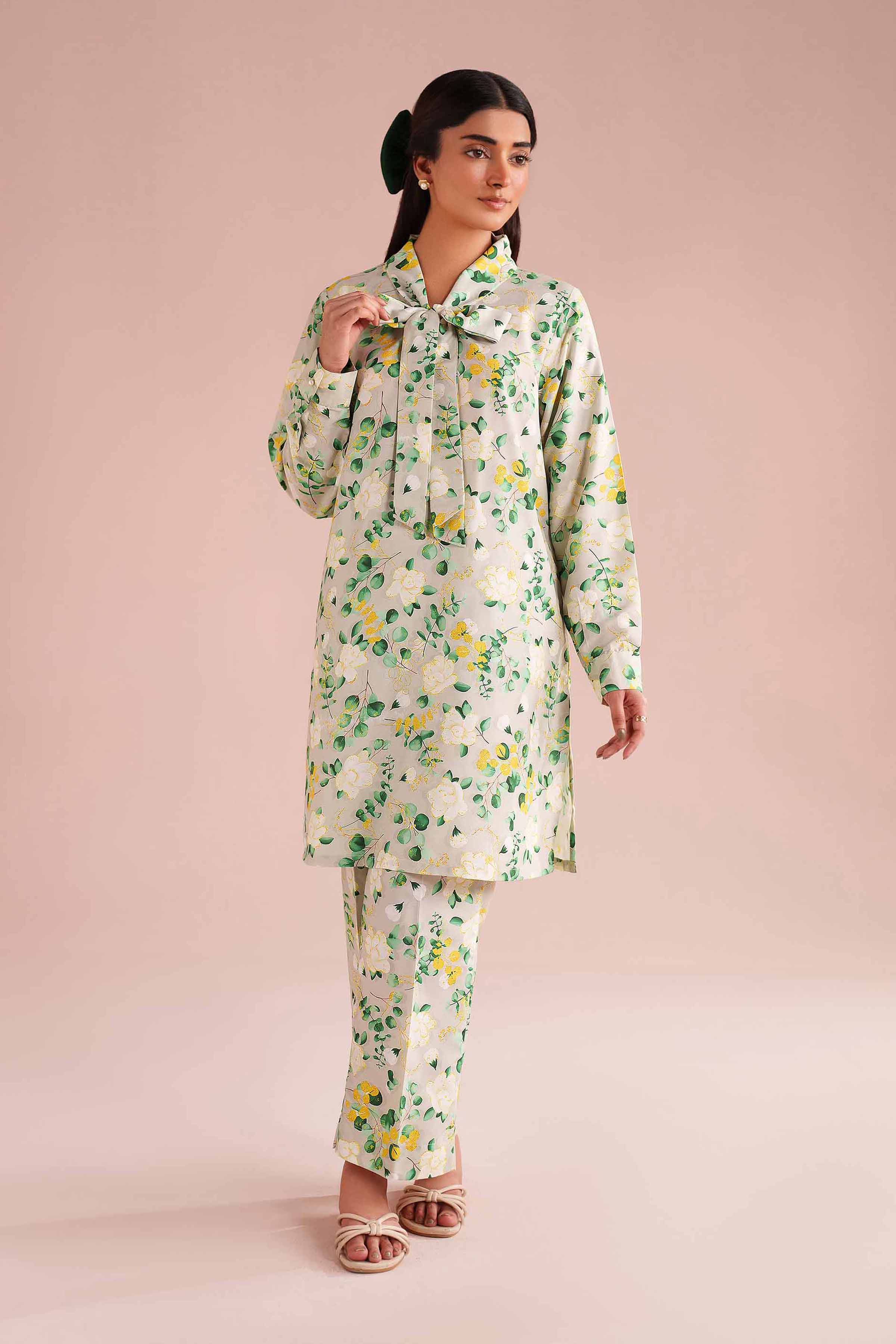 2 Piece - Printed Suit - PE26-428 for Women - Pret Collection | Nishat | Shop Online