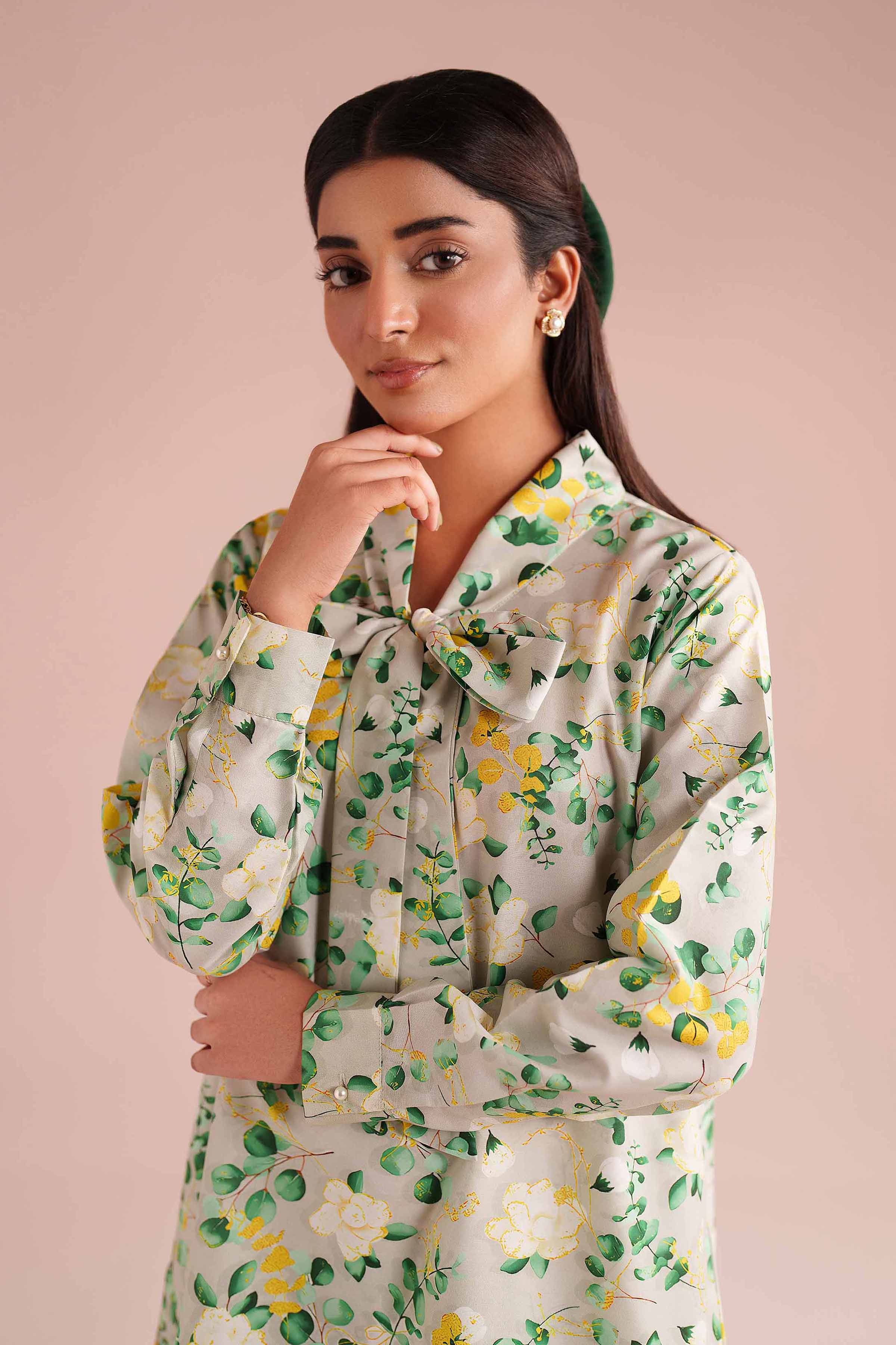 2 Piece - Printed Suit - PE26-428 for Women - Pret Collection | Nishat | Shop Online