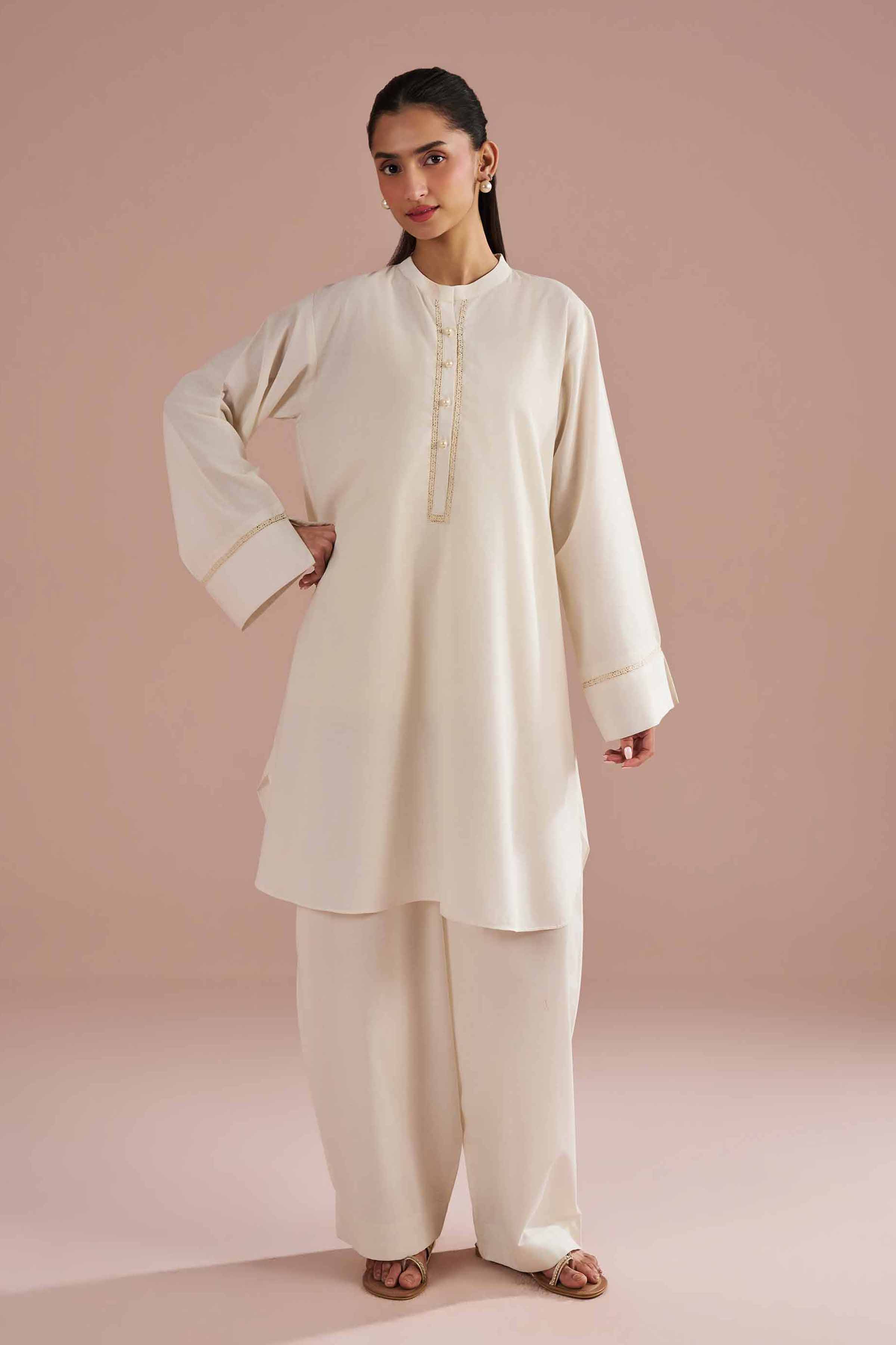 2 Piece - Basic Suit - PE26-43 for Women - Pret Collection | Nishat | Shop Online
