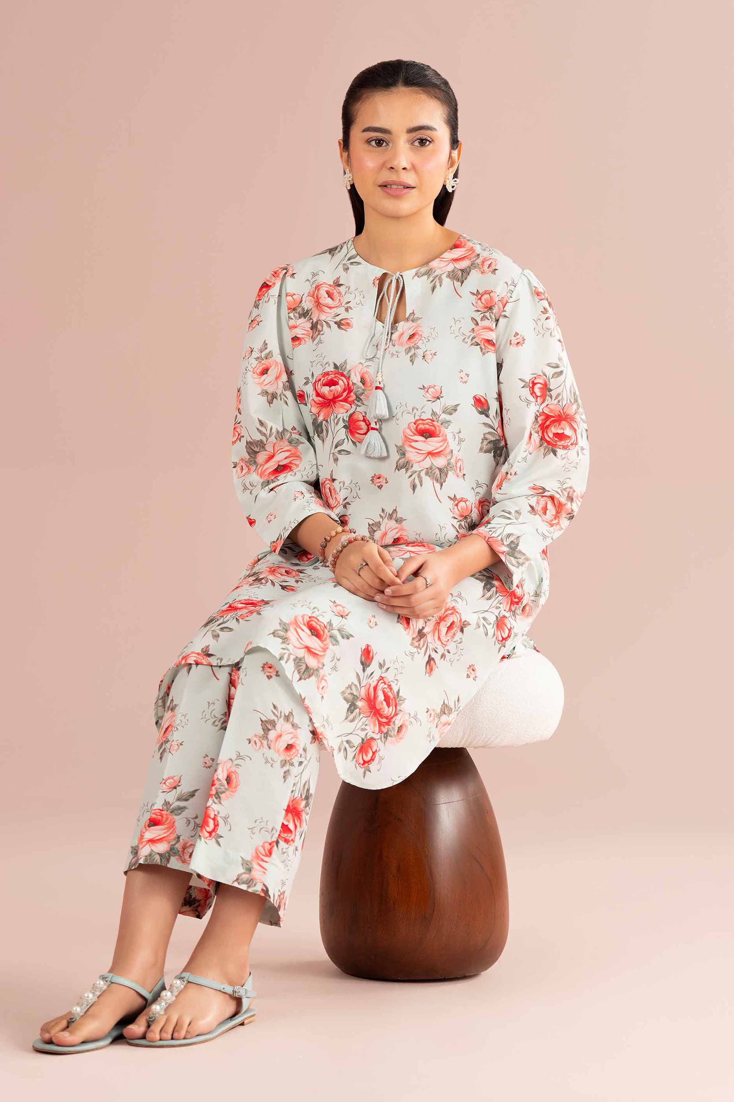 2 Piece - Printed Suit - PE26-430 for Women - Pret Collection | Nishat | Shop Online