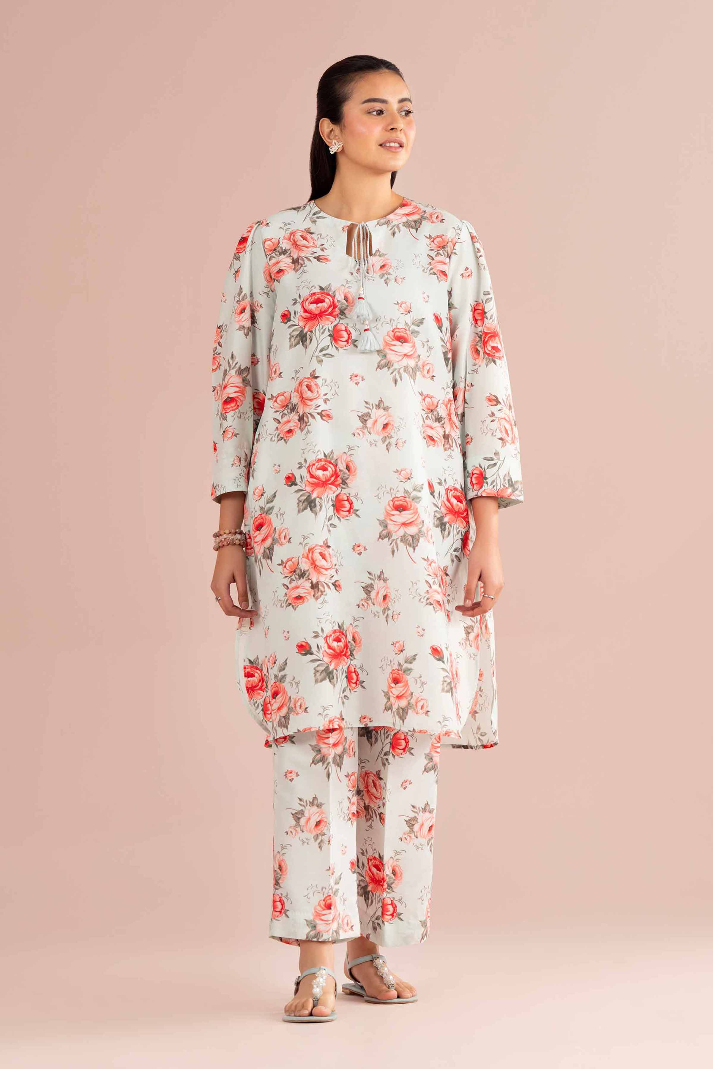 2 Piece - Printed Suit - PE26-430 for Women - Pret Collection | Nishat | Shop Online