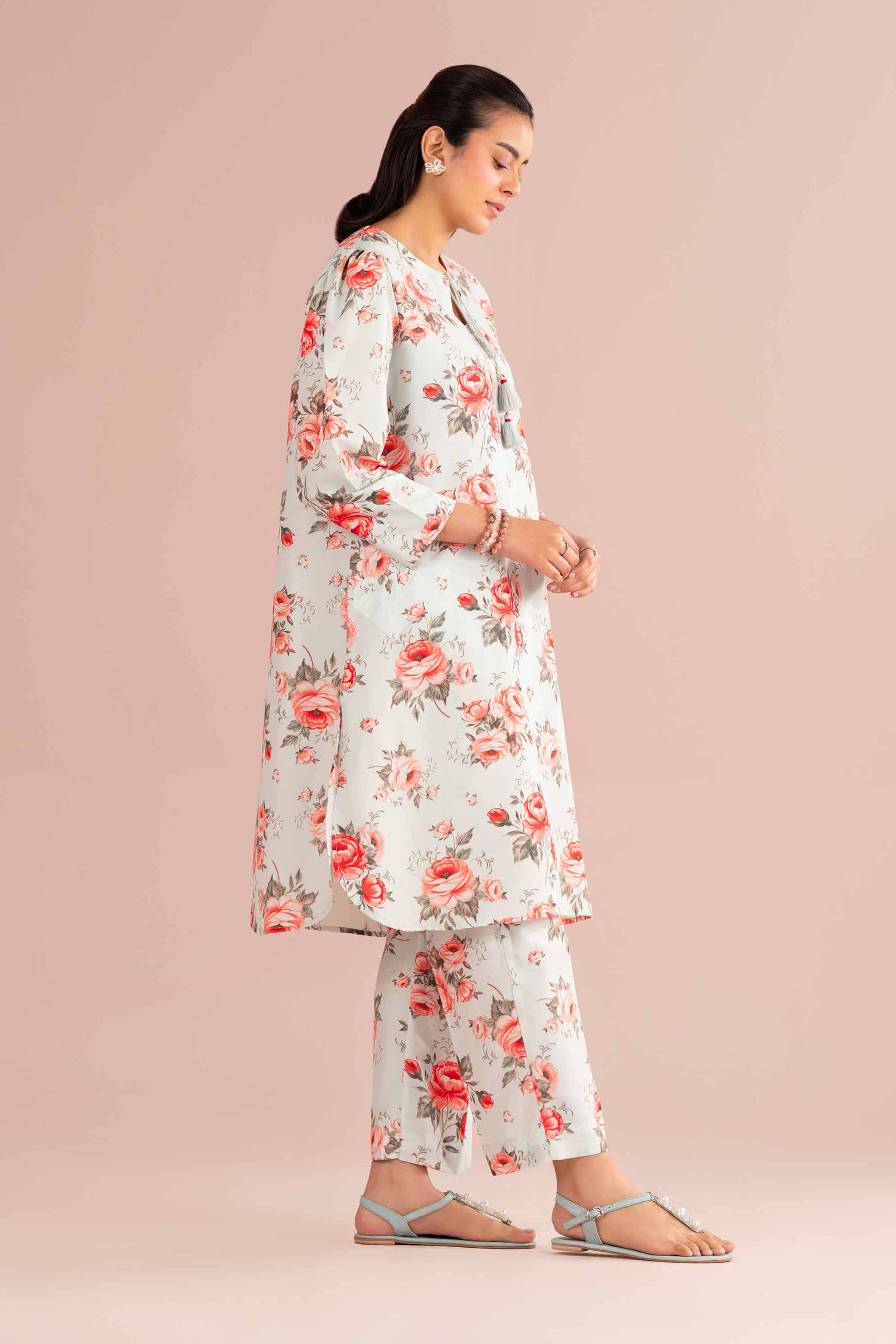 2 Piece - Printed Suit - PE26-430 for Women - Pret Collection | Nishat | Shop Online