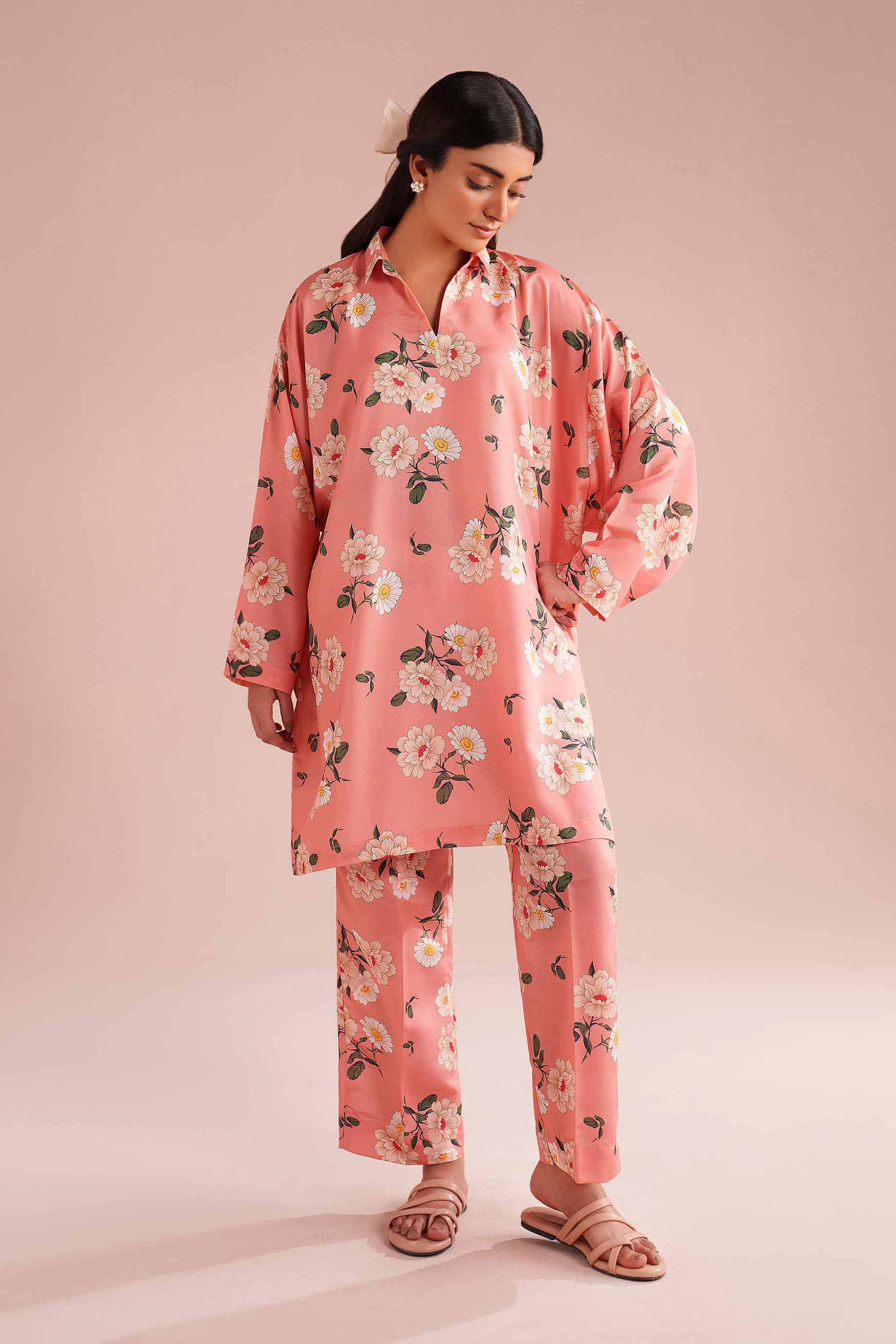 2 Piece - Printed Suit - PE26-432 for Women - Pret Collection | Nishat | Shop Online