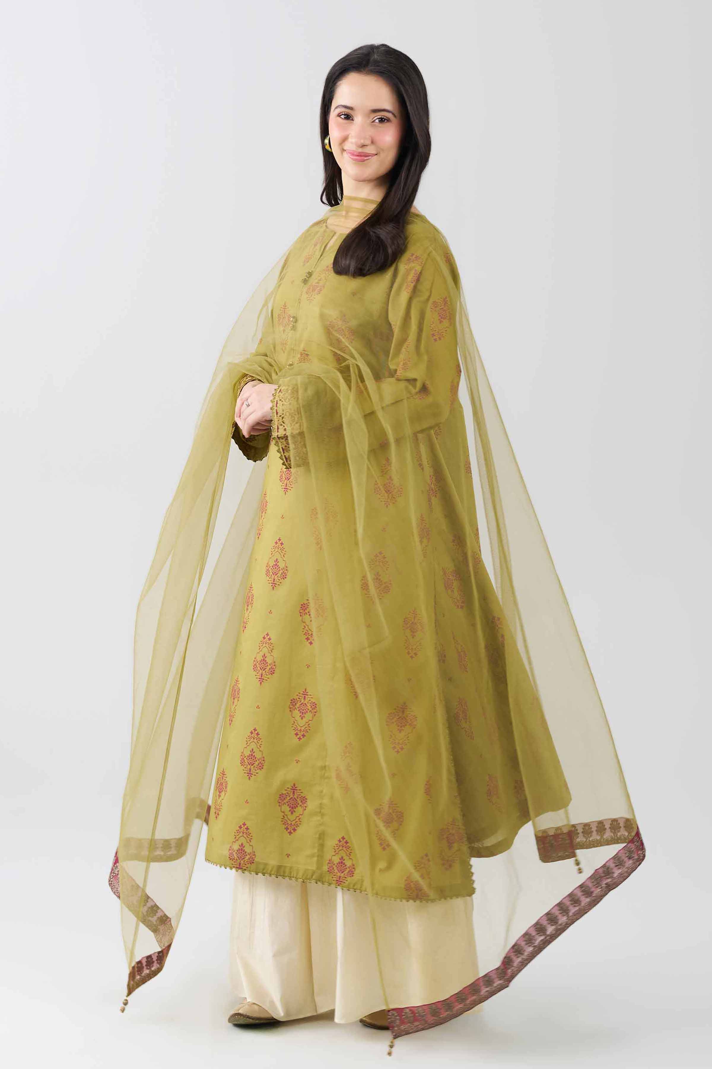 2 Piece - Embroidered Suit - PE26-439