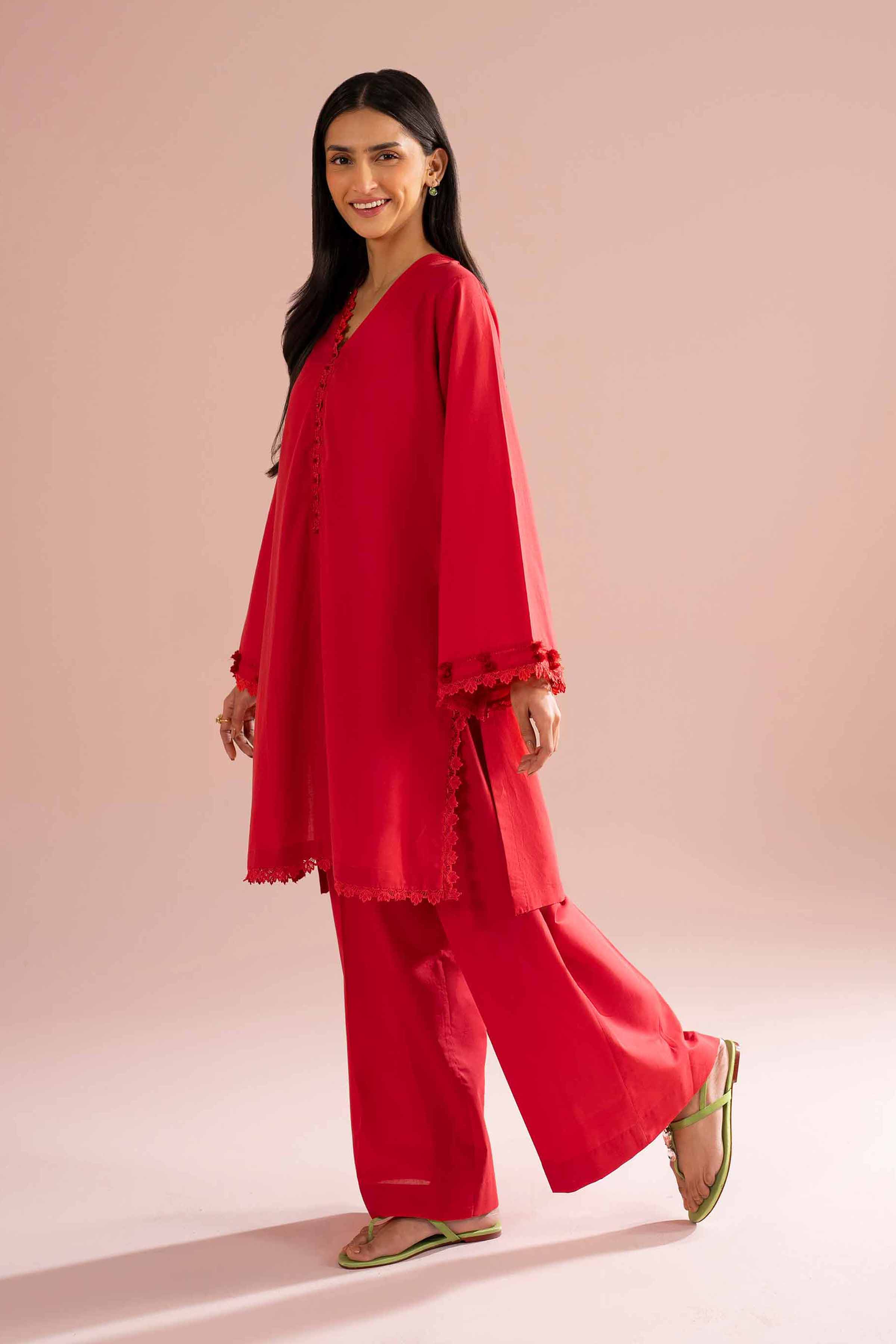 2 Piece - Basic Suit - PE26-44 for Women - Pret Collection | Nishat | Shop Online