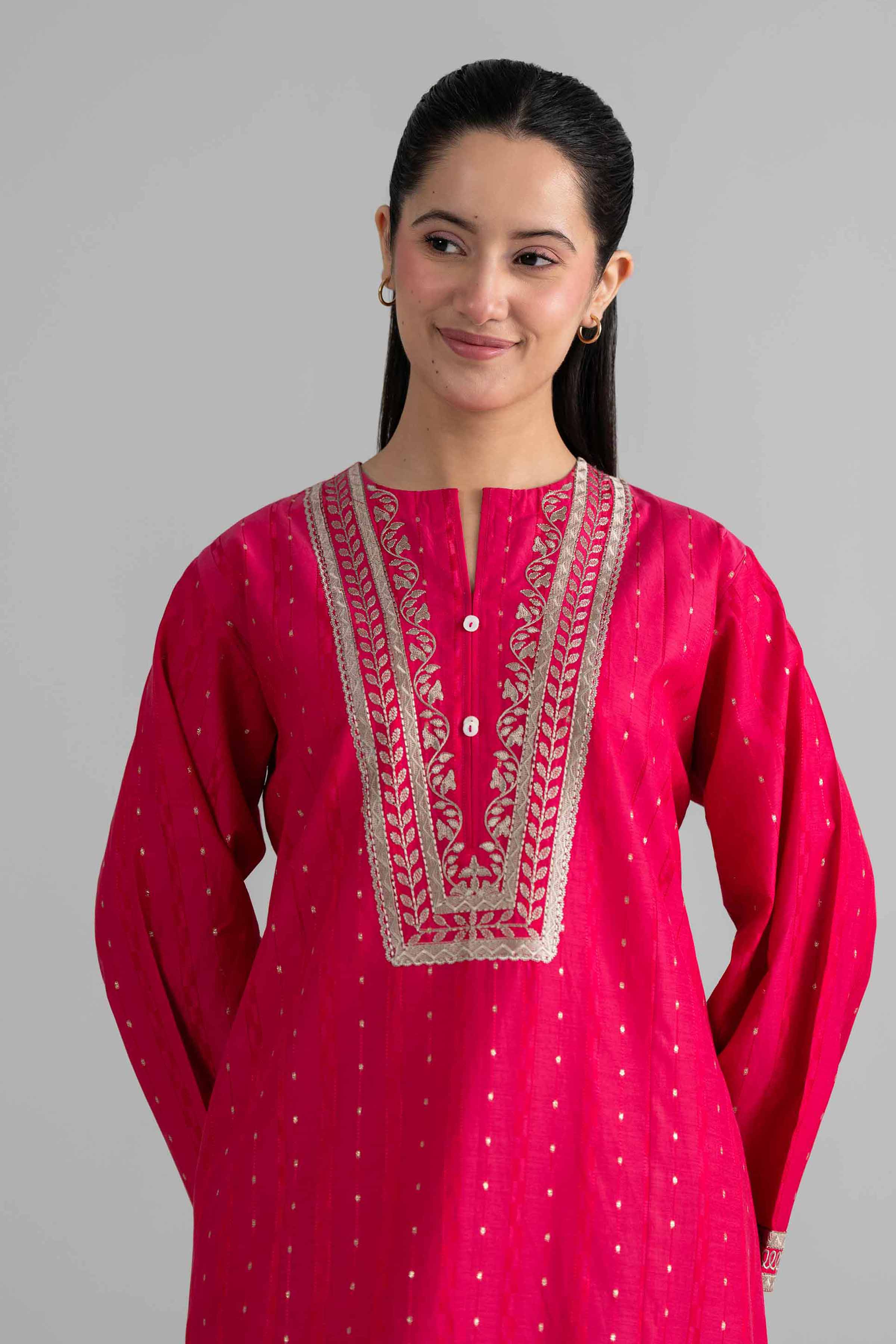 2 Piece - Embroidered Suit - PE26-460