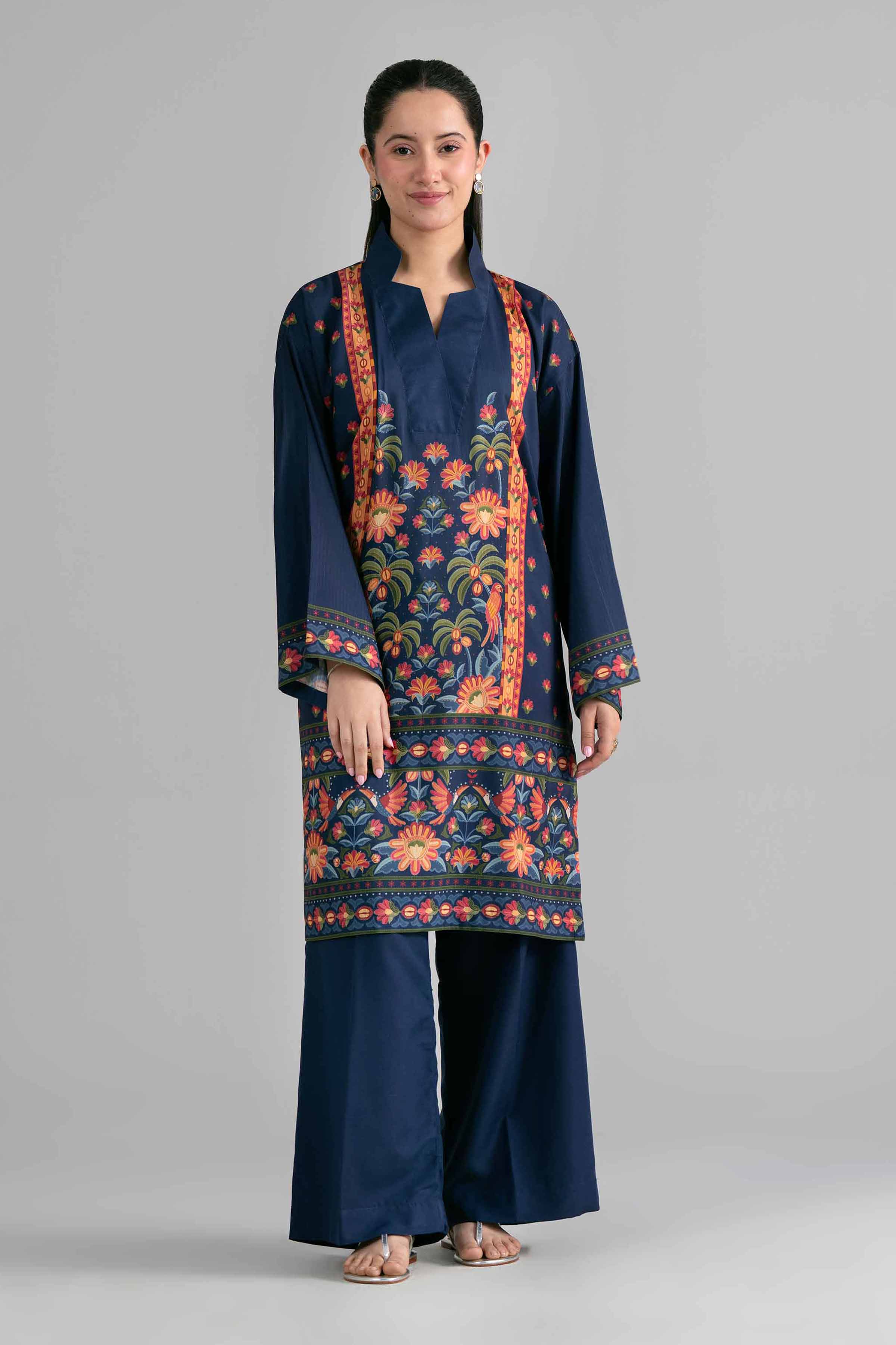 2 Piece - Printed Suit - PE26-480