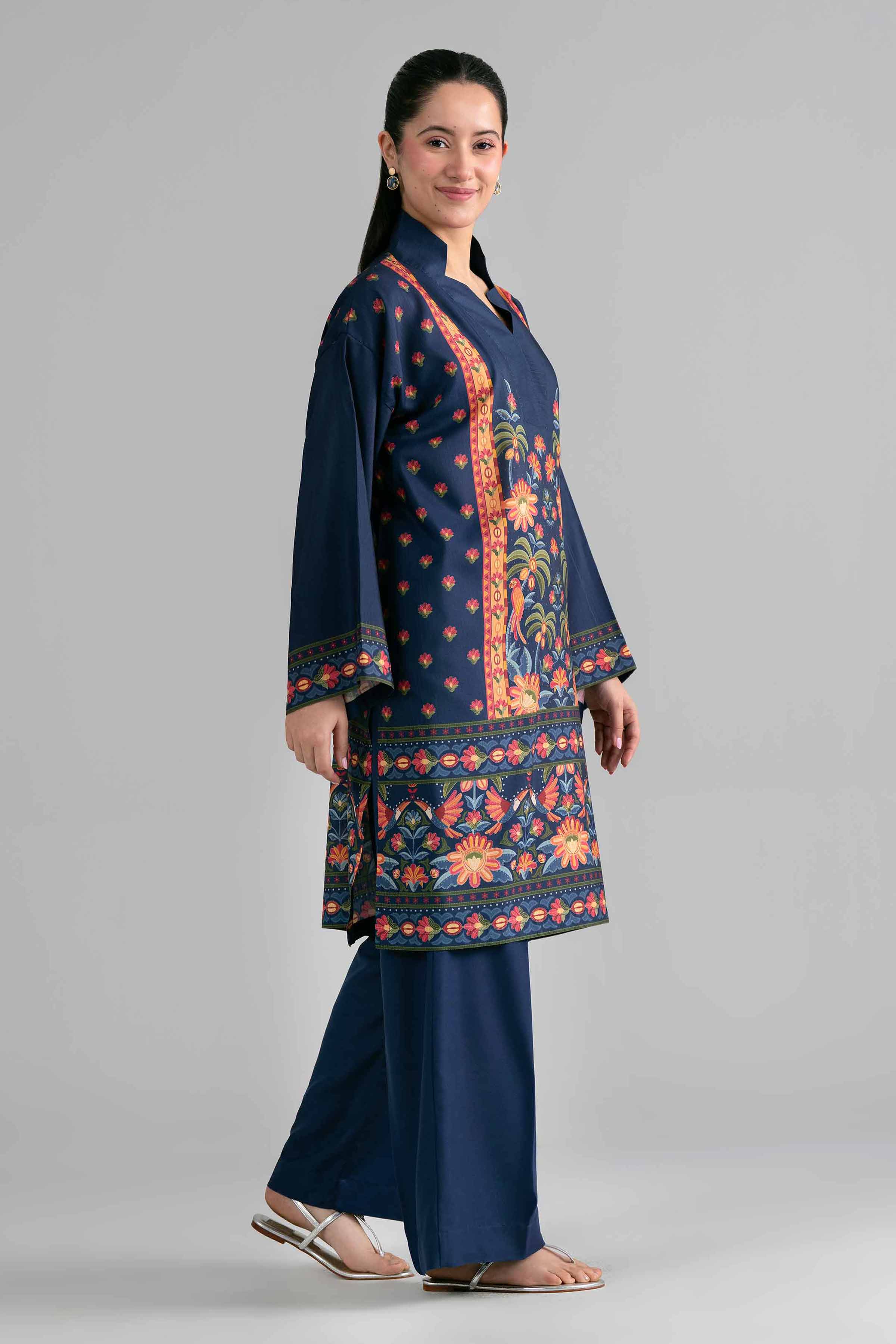 2 Piece - Printed Suit - PE26-480