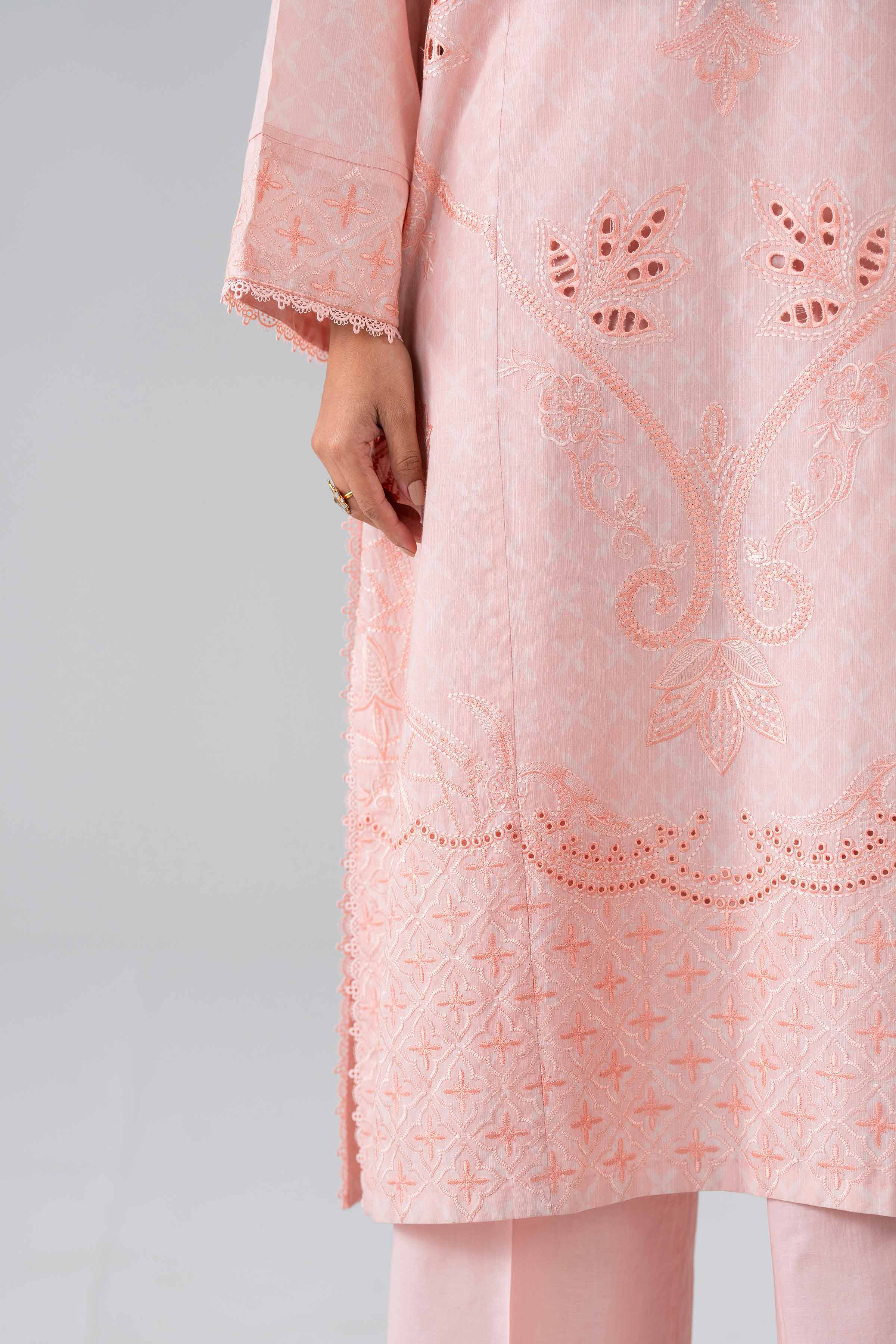 3 Piece - Embroidered Suit - PE26-525