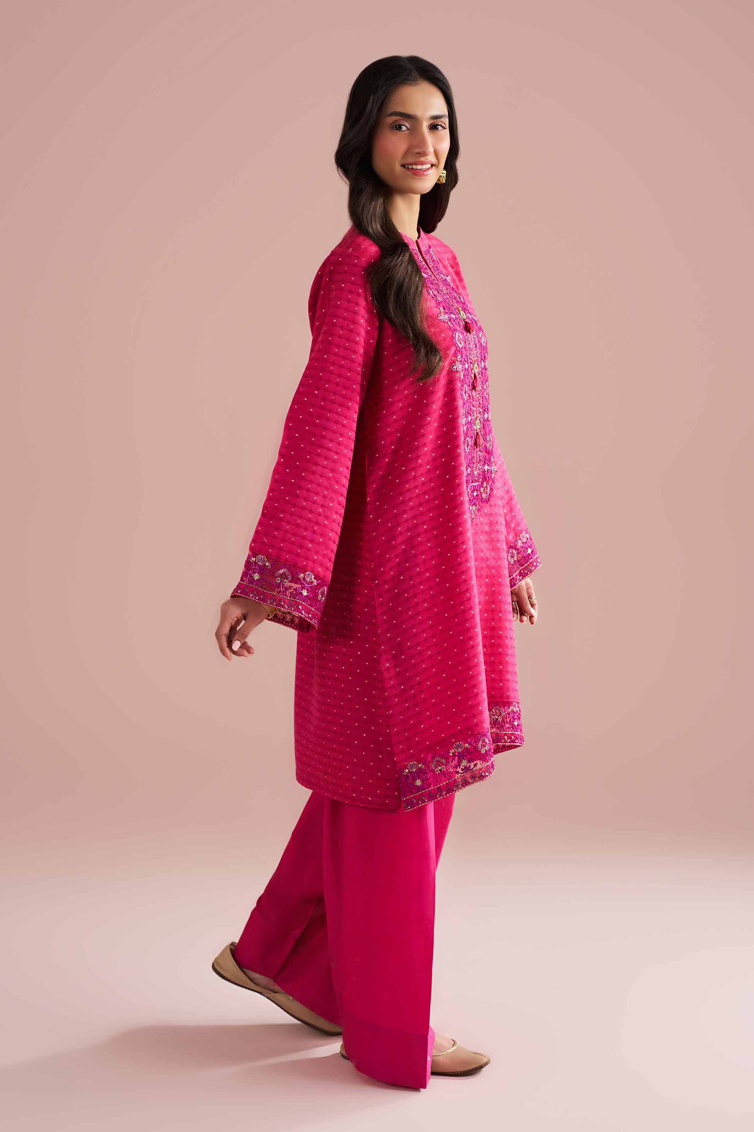 2 Piece - Embroidered Suit - PE26-57