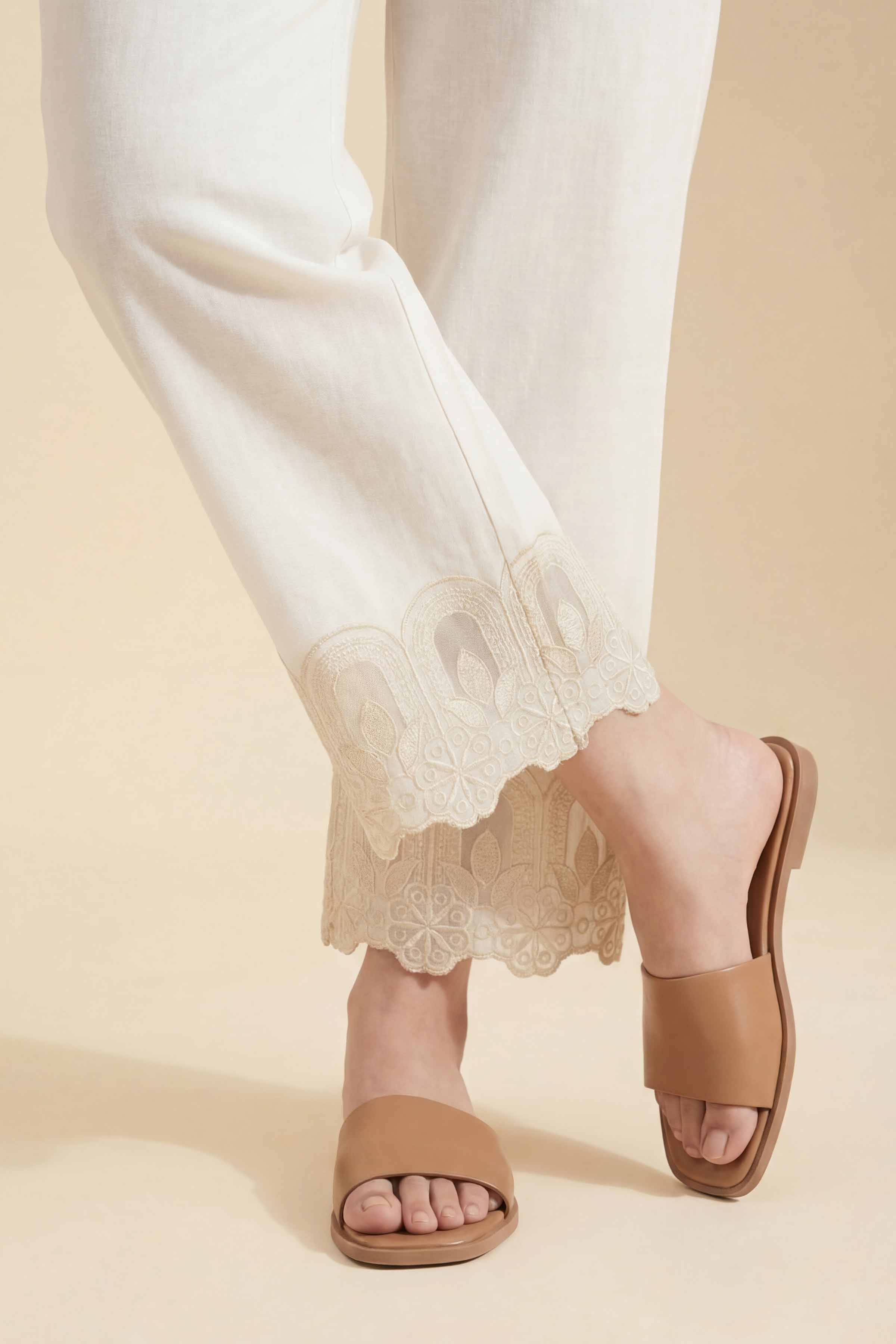 Embroidered Trousers - PE26-634