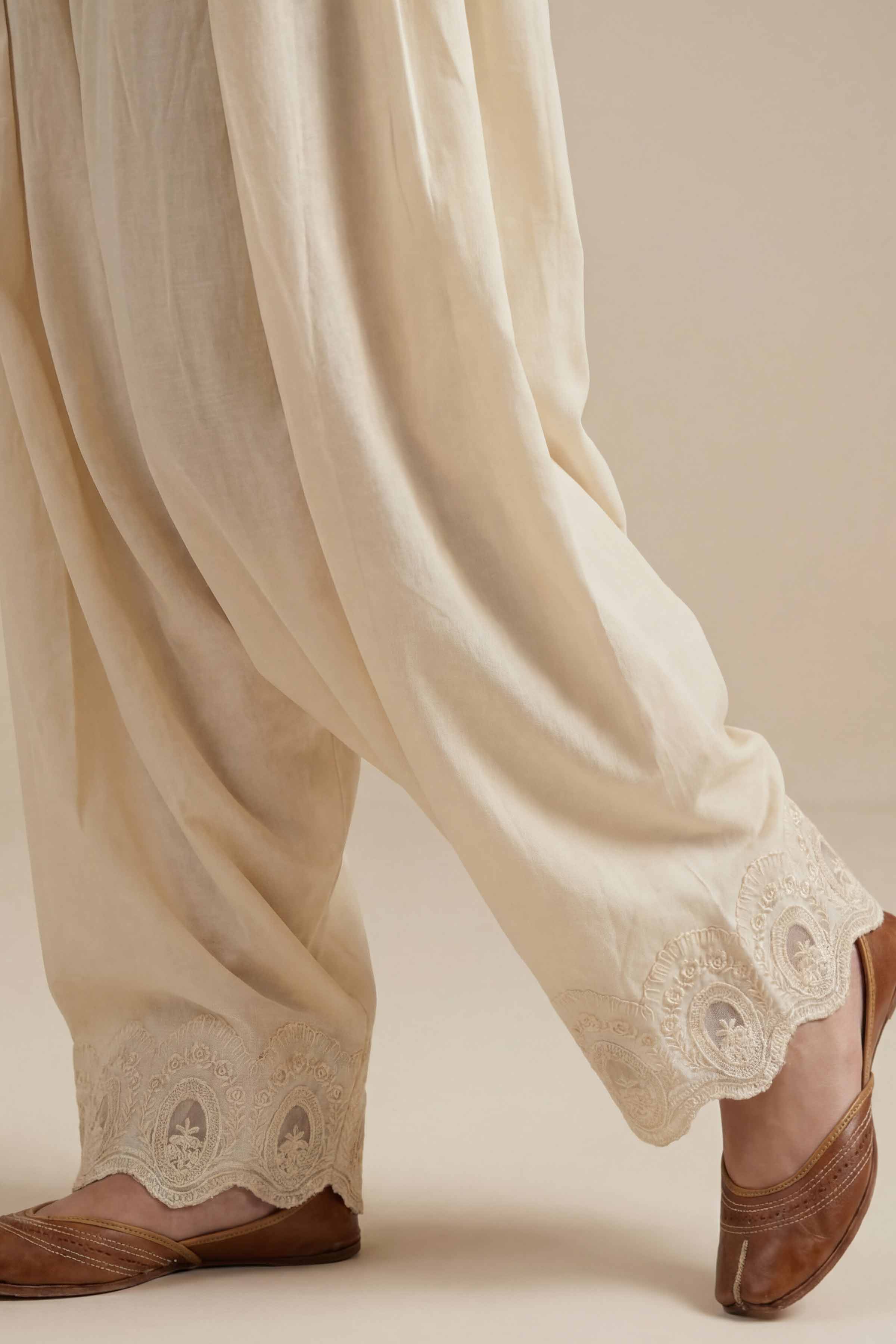 Embroidered Shalwar - PE26-641 for Women - Pret Collection | Nishat | Shop Online