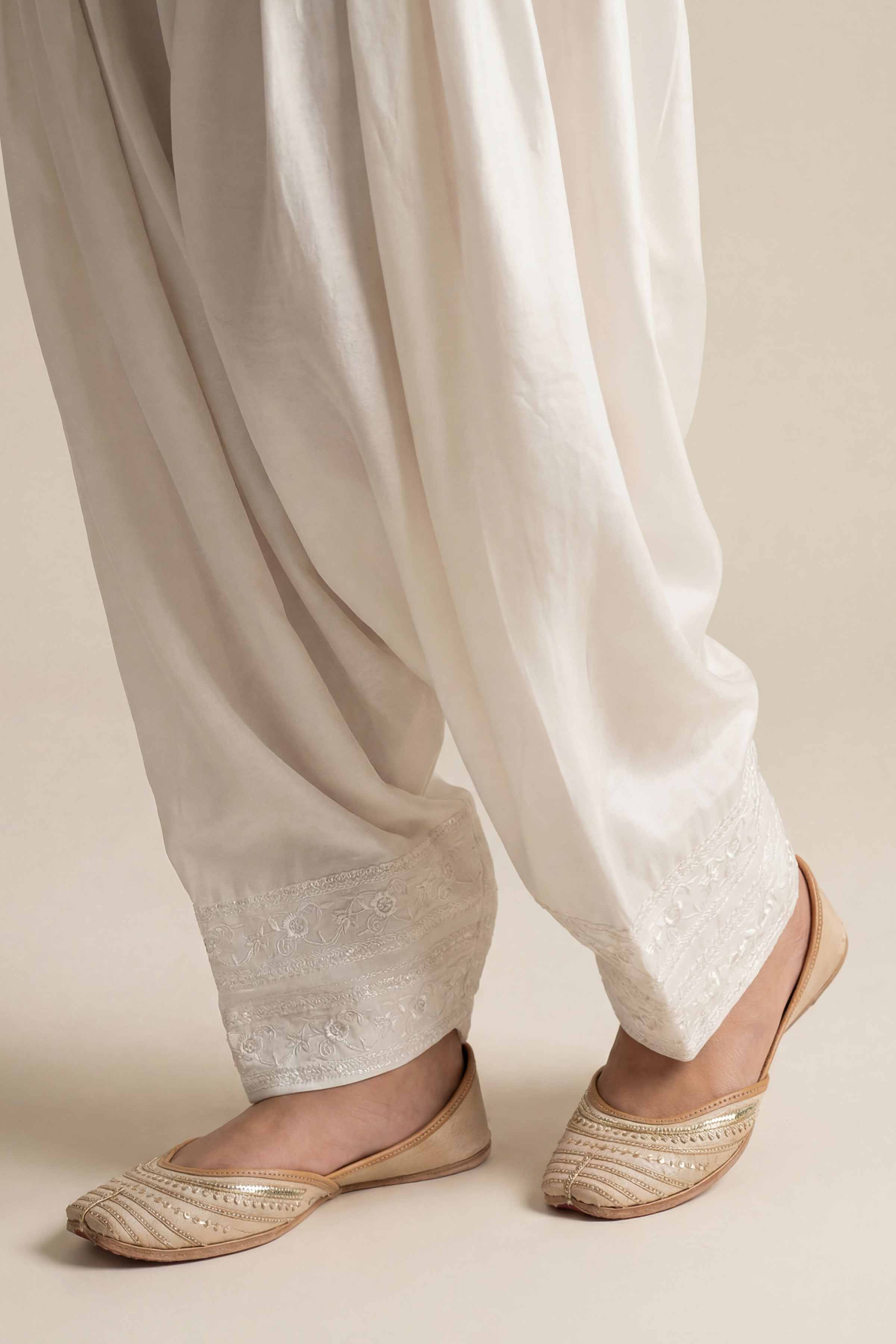 Embroidered Shalwar - PE26-645 for Women - Pret Collection | Nishat | Shop Online