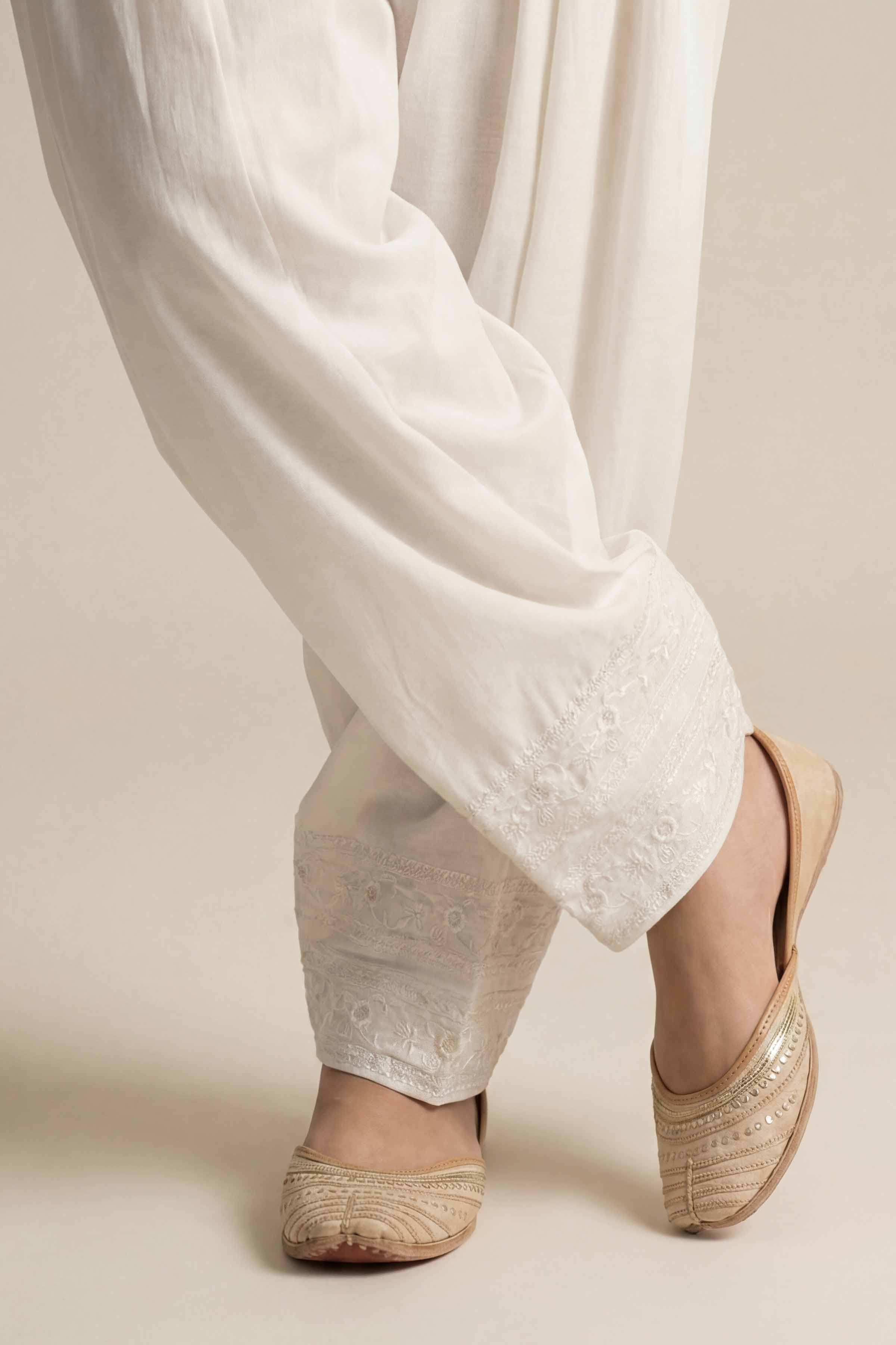 Embroidered Shalwar - PE26-645 for Women - Pret Collection | Nishat | Shop Online