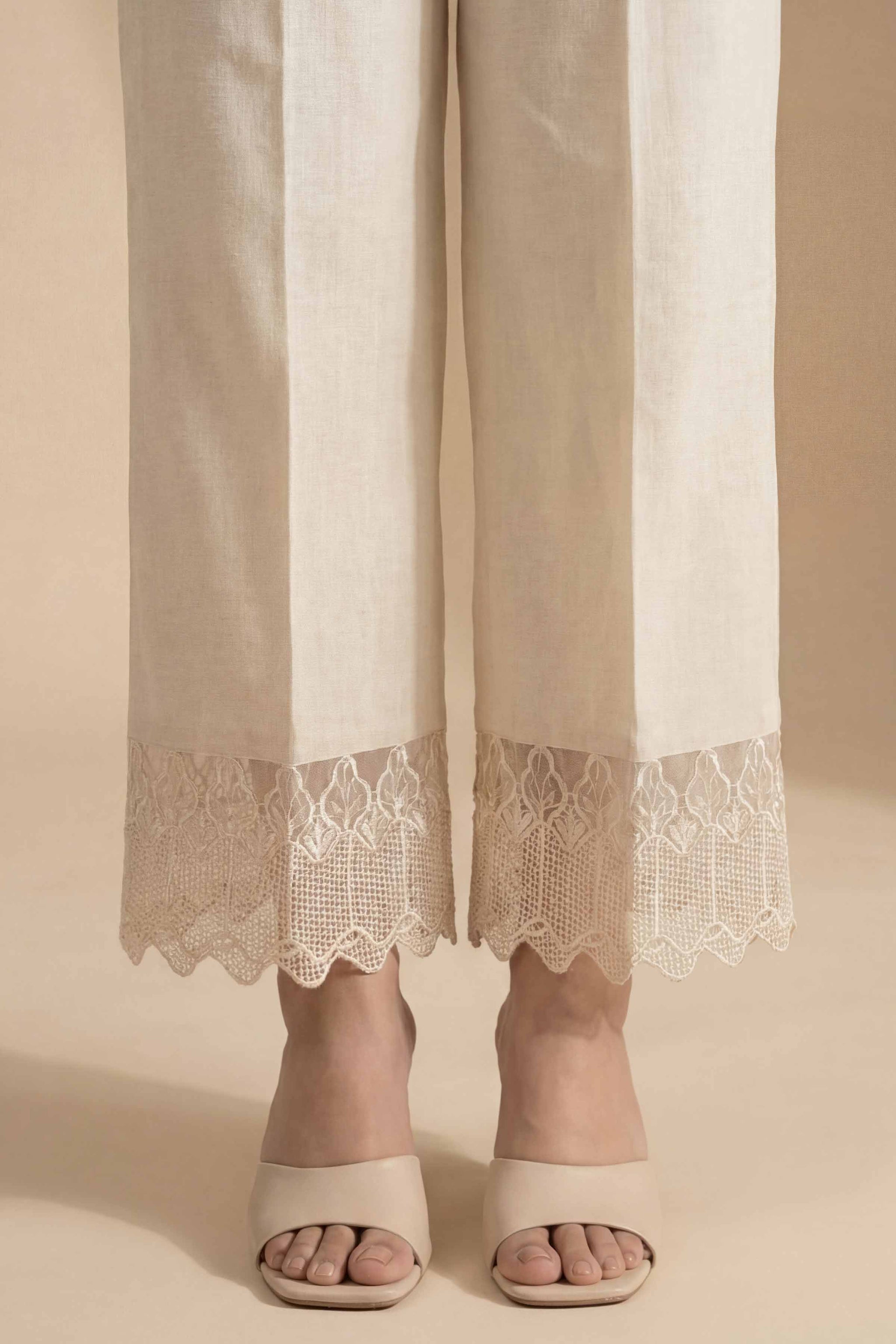Embroidered Trousers - PE26-649