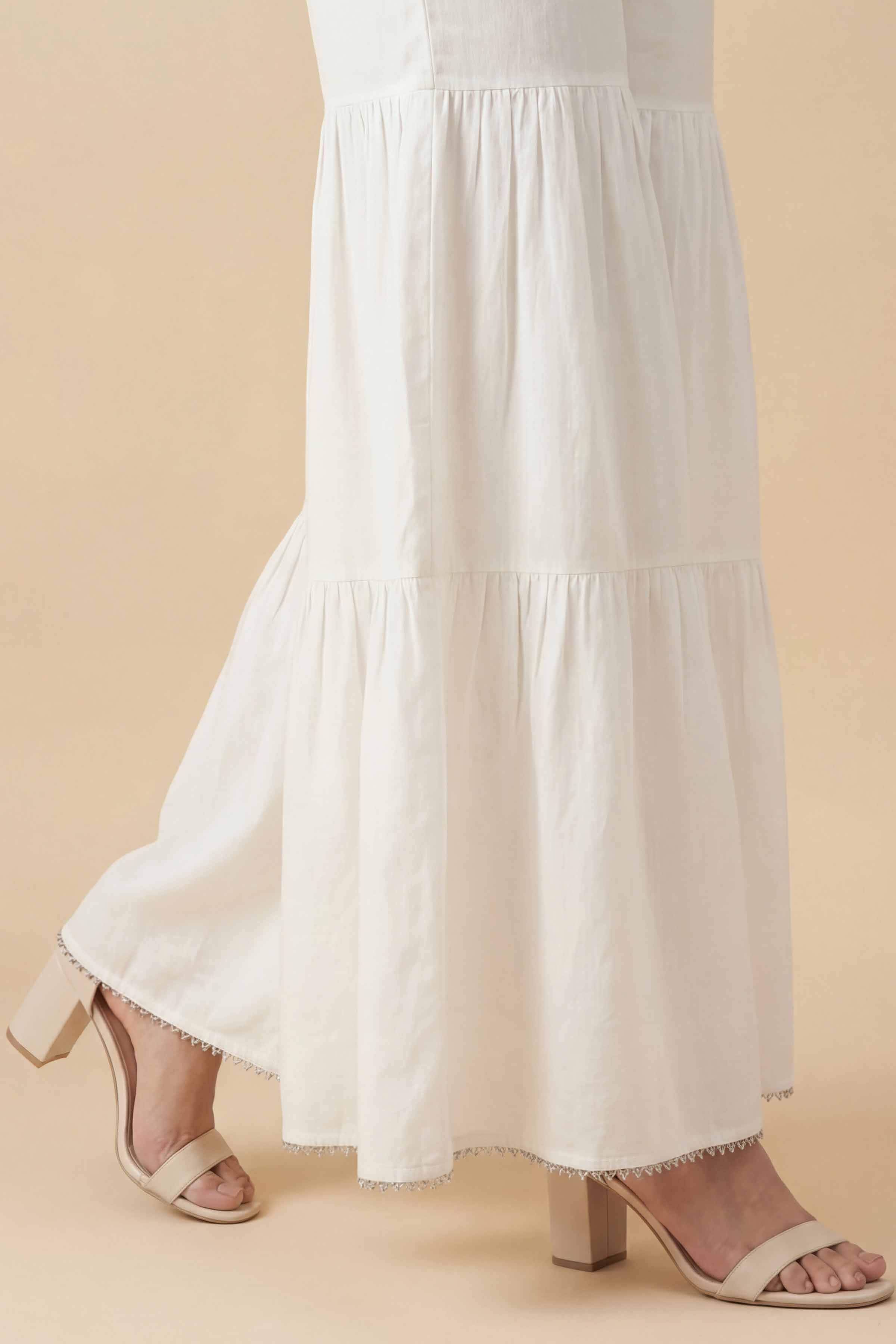 Basic Sharara - PE26-650 for Women - Pret Collection | Nishat | Shop Online