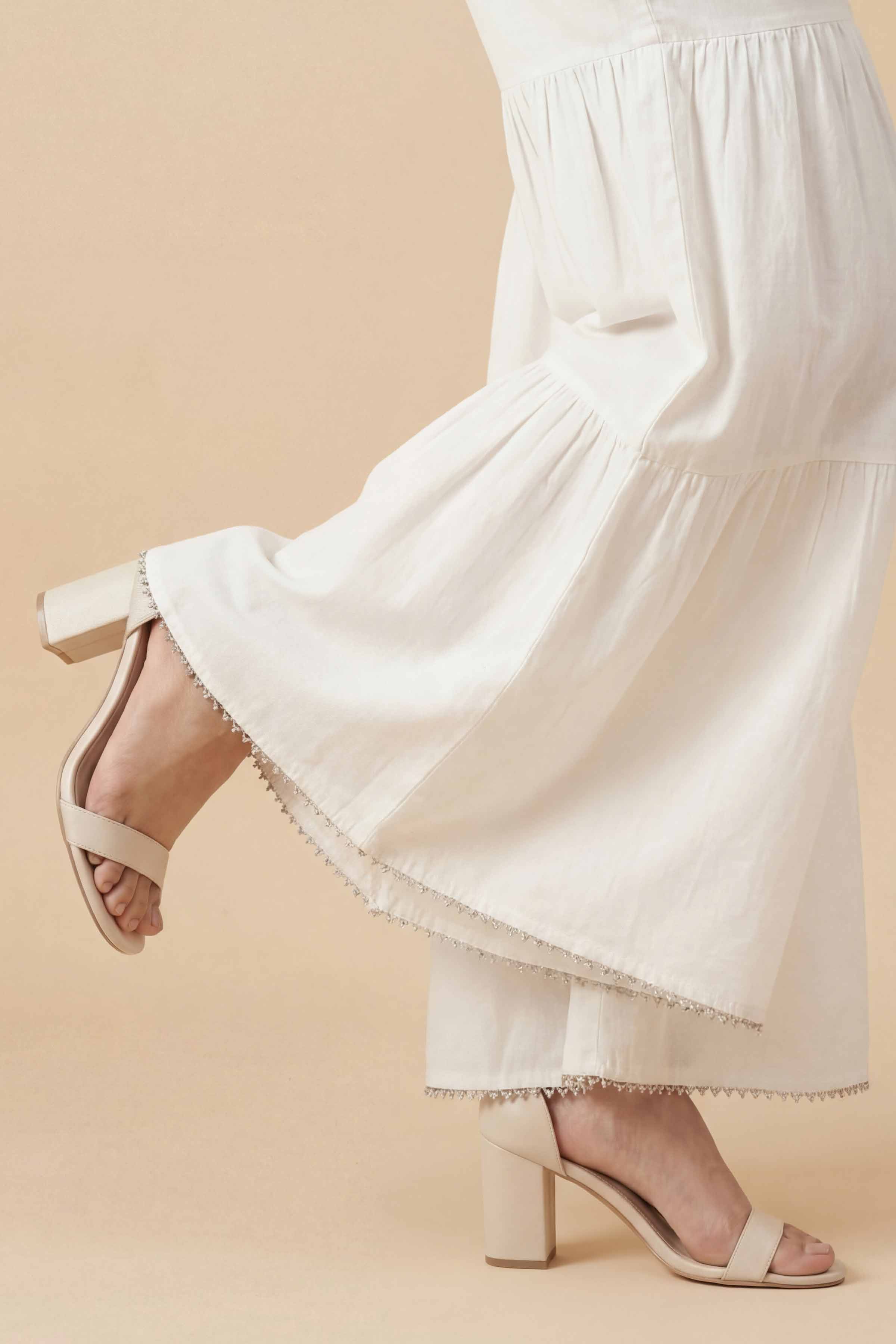 Basic Sharara - PE26-650 for Women - Pret Collection | Nishat | Shop Online