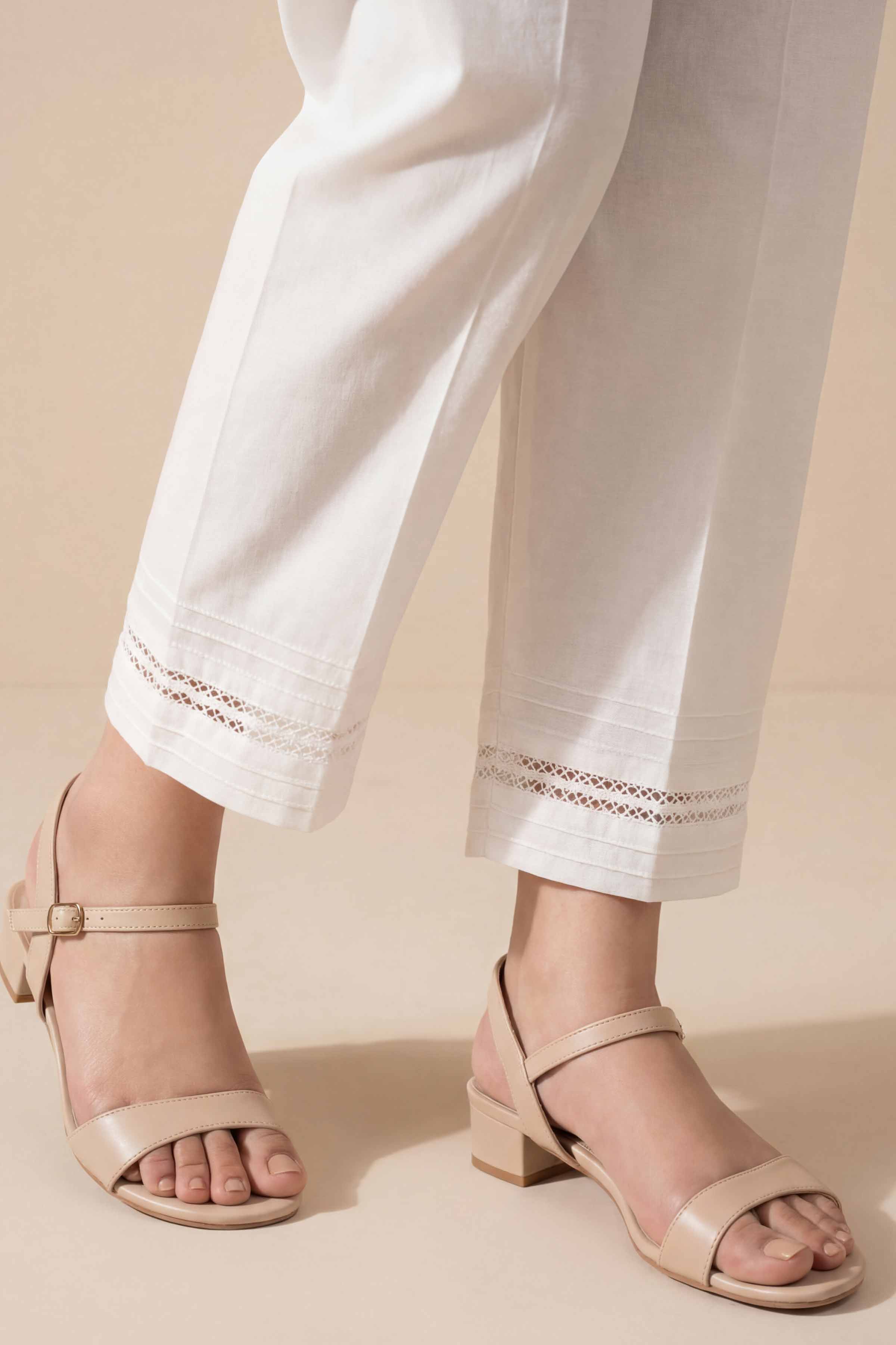 Basic Trousers - PE26-654 for Women - Pret Collection | Nishat | Shop Online