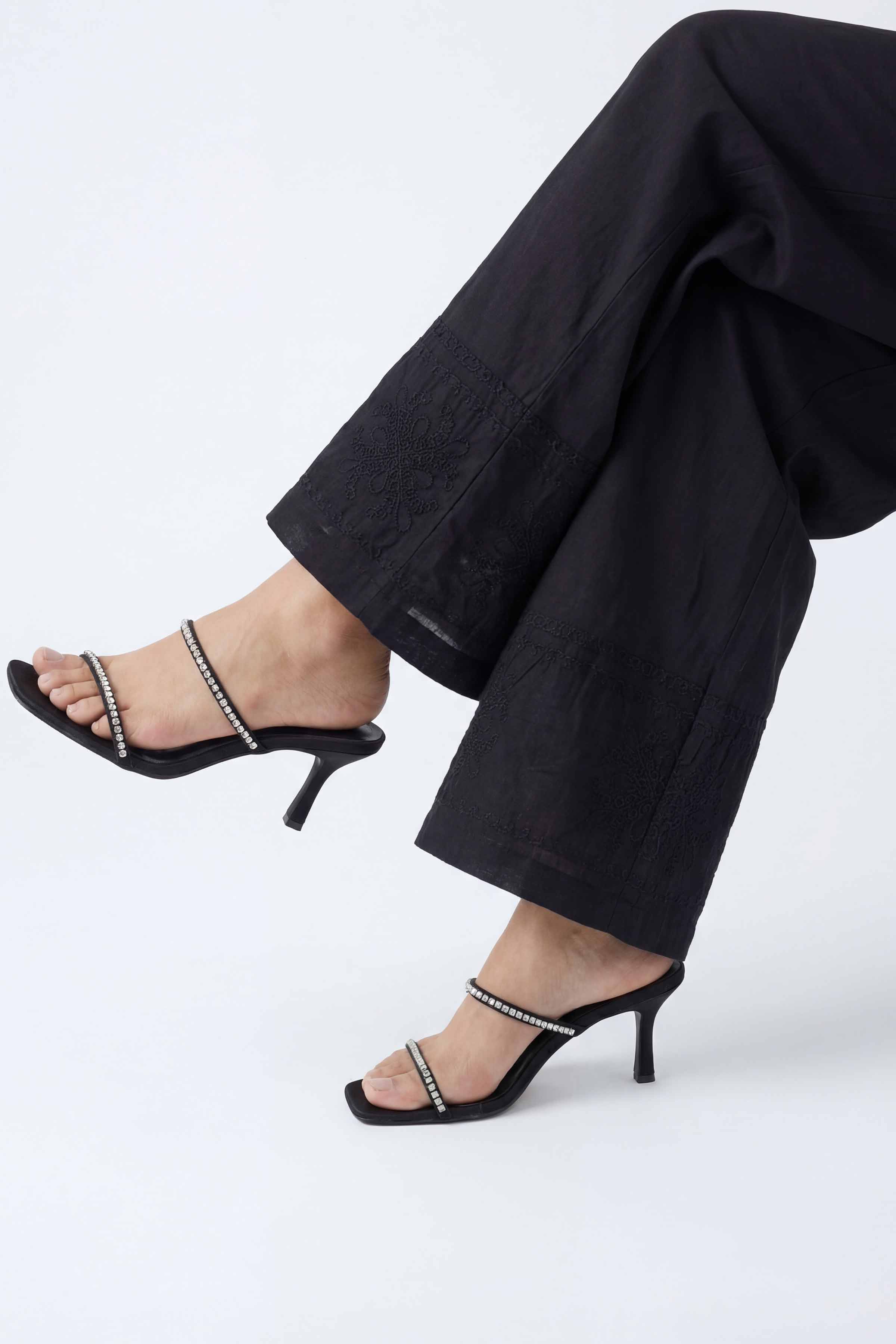 Embroidered Trousers - PE26-656