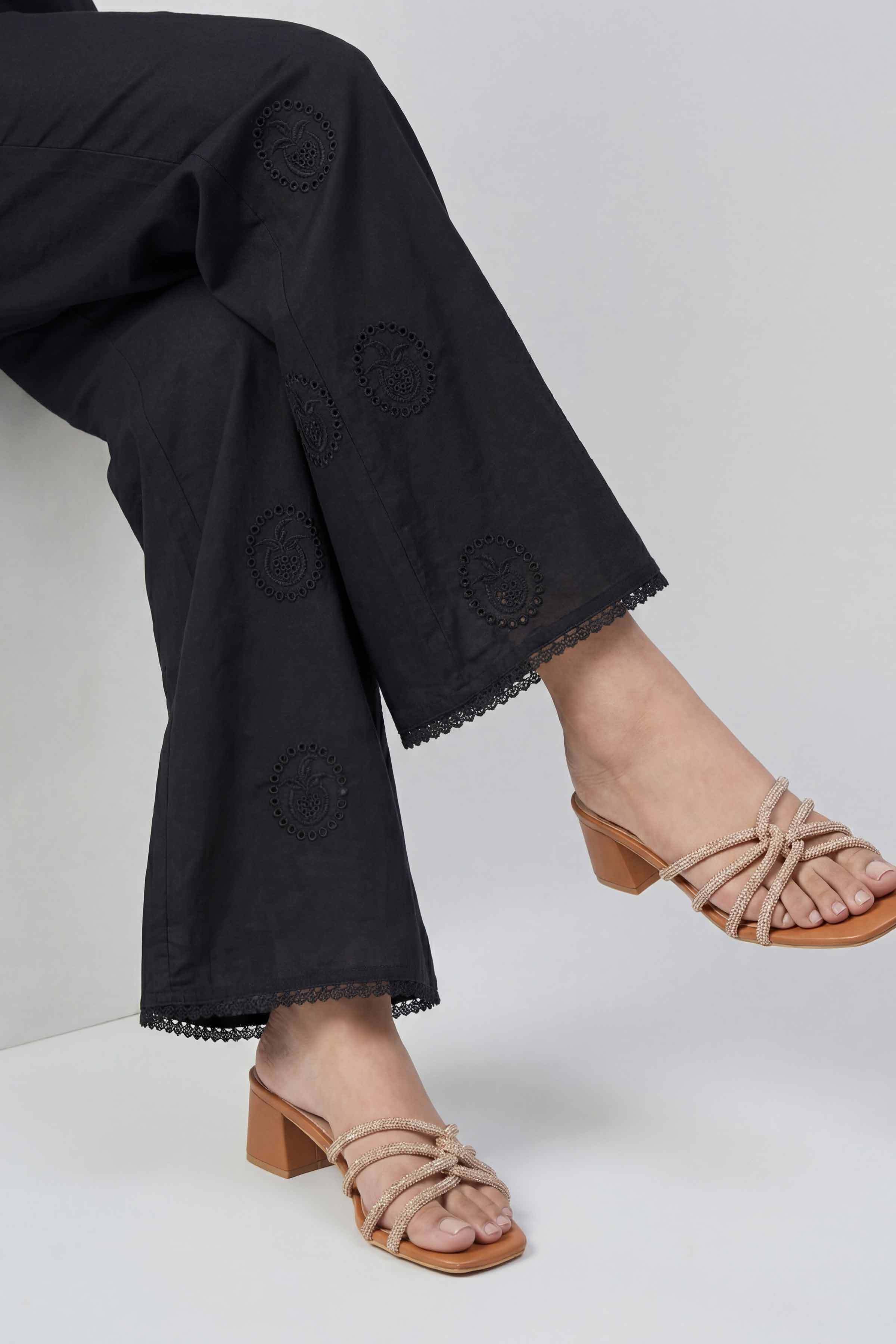 Embroidered Trousers - PE26-664