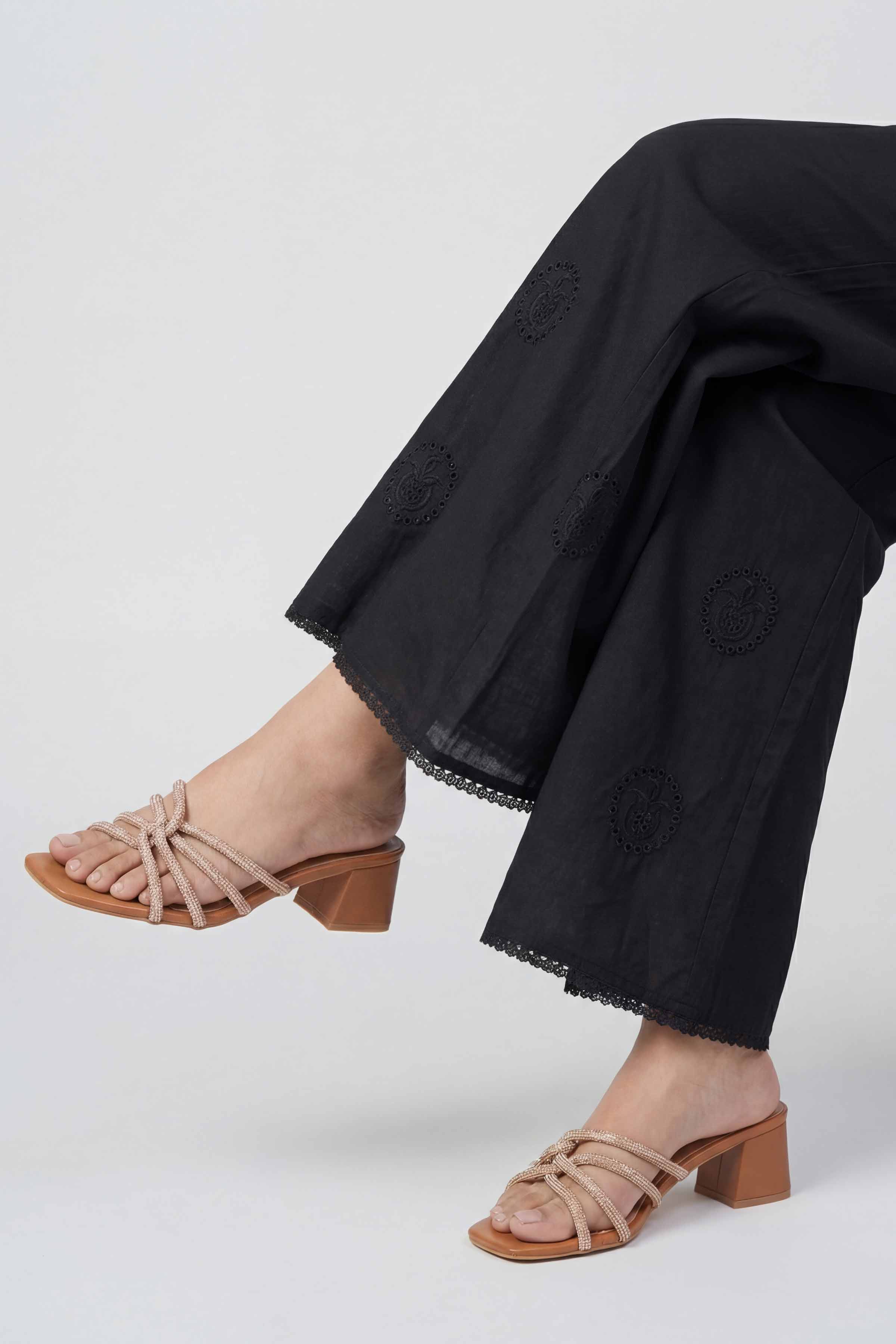 Embroidered Trousers - PE26-664