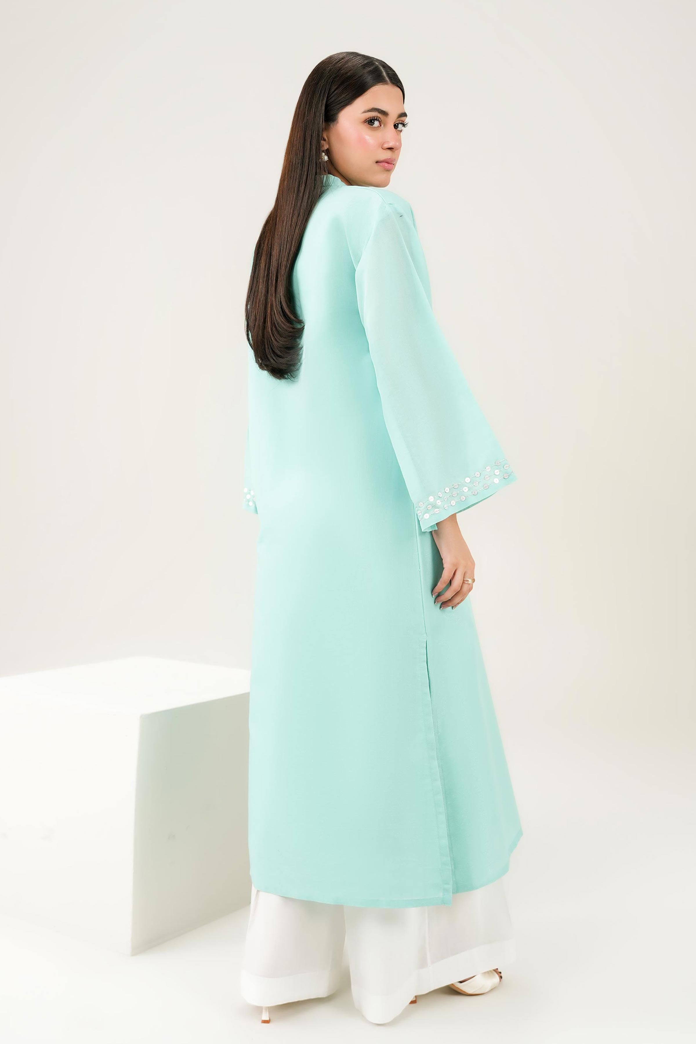 Embroidered Shirt - PE26-83 for Women - Pret Collection | Nishat | Shop Online