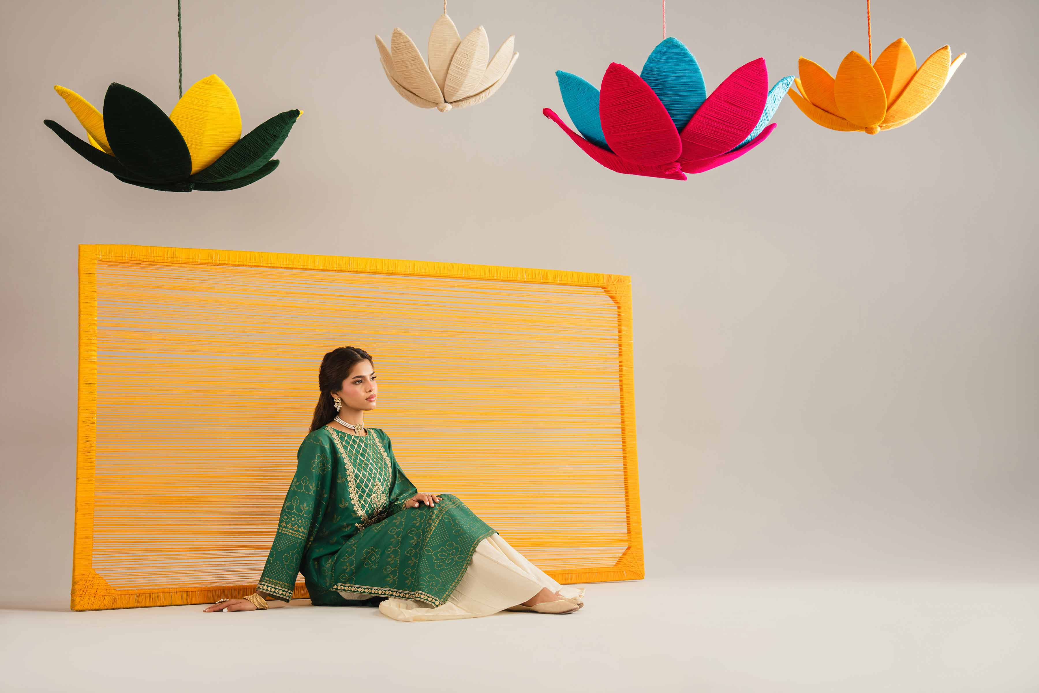 Printed Embroidered Shirt - PE26-87