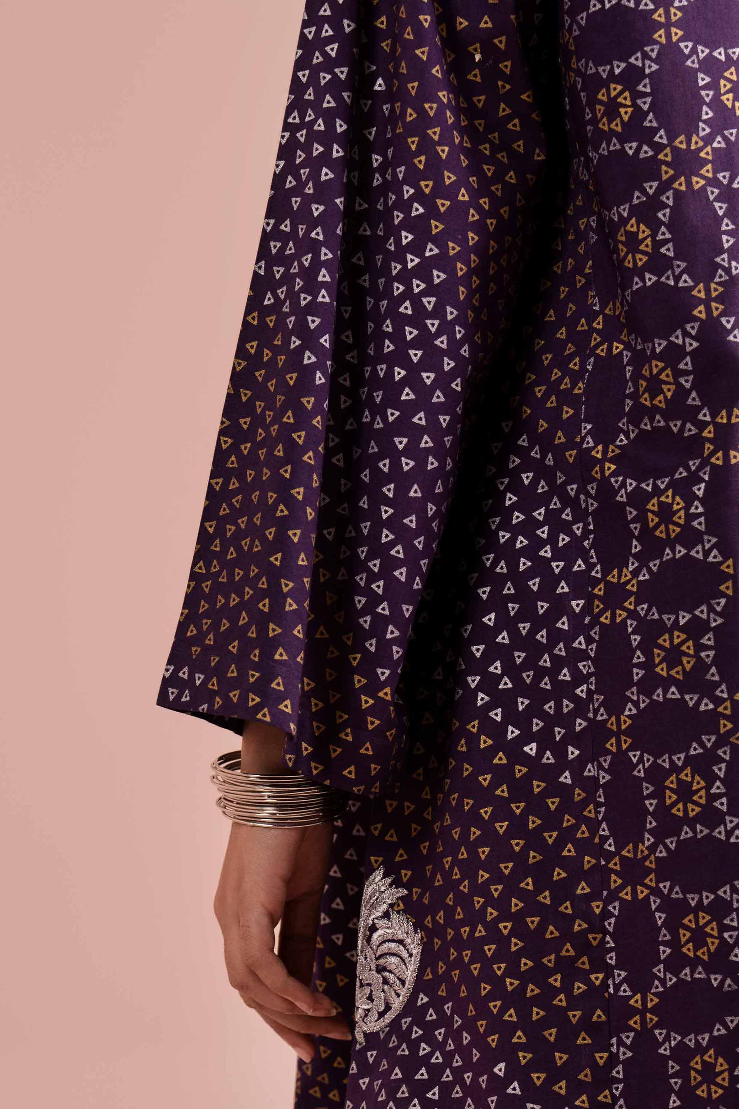 Printed Embroidered Shirt - PE26-88 for Women - Pret Collection | Nishat | Shop Online