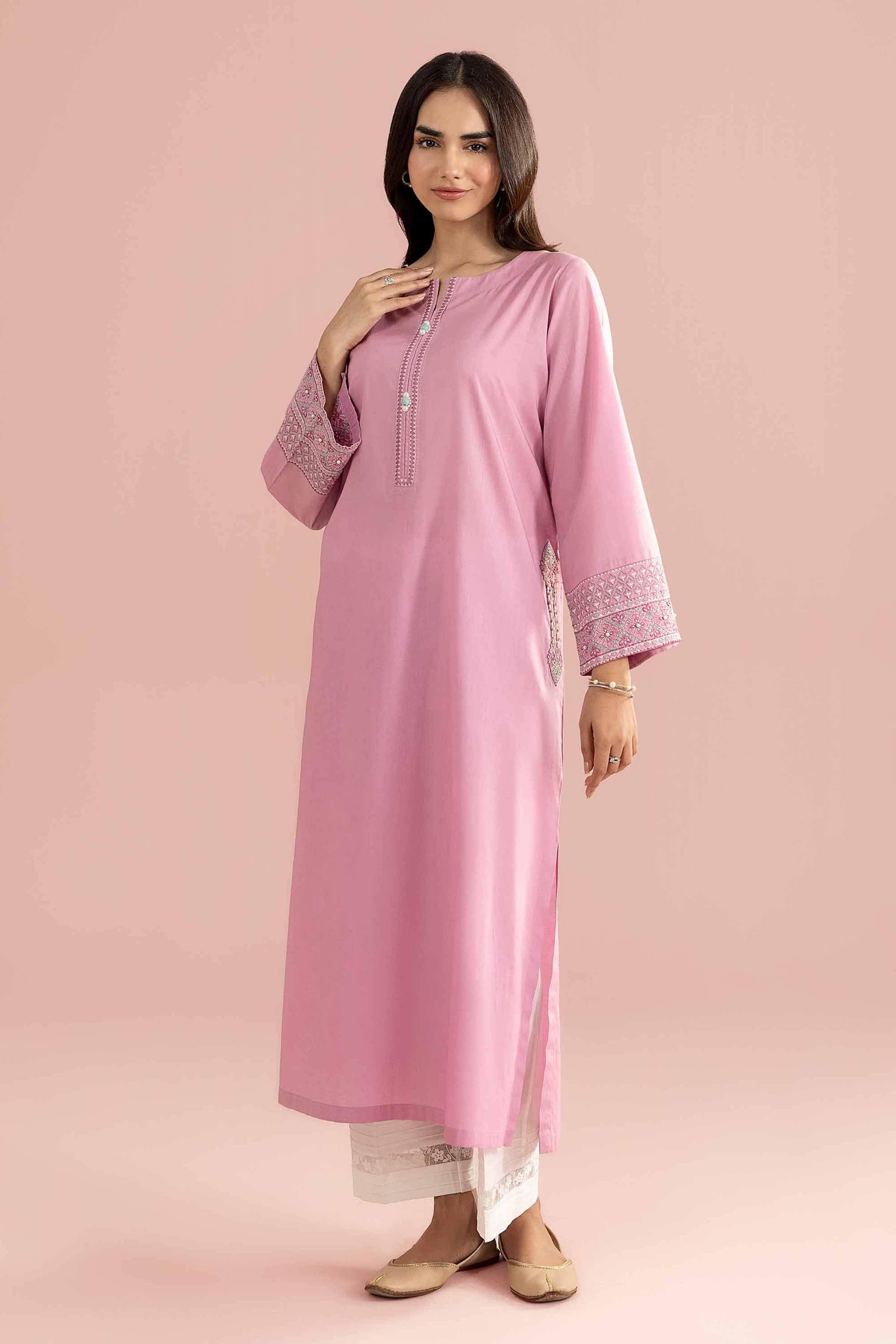 Embroidered Shirt - PE26-99 for Women - Pret Collection | Nishat | Shop Online