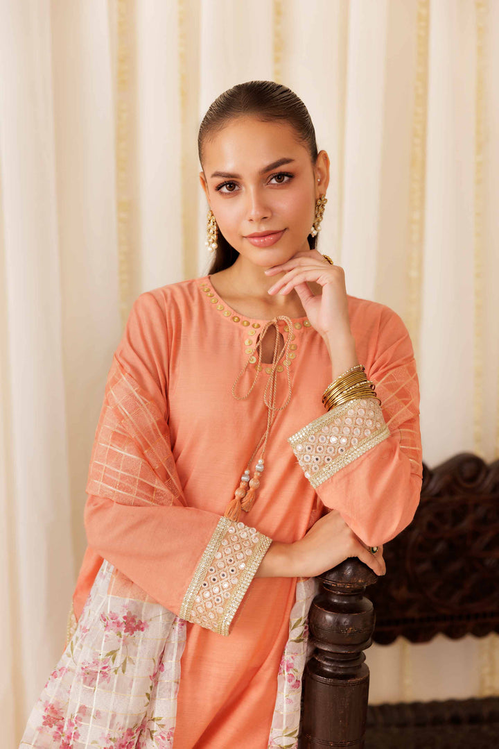 3 Piece - Basic Suit - PFE25-53 for Women - Pret Collection | Nishat | Shop Online